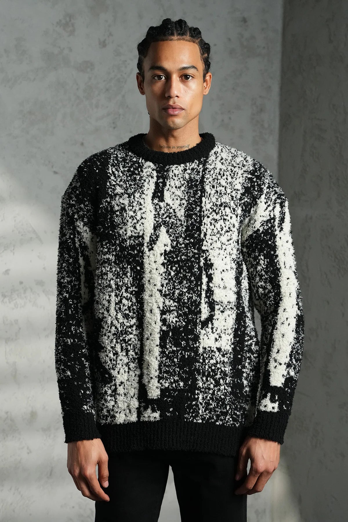 Pull Noir et Blanc