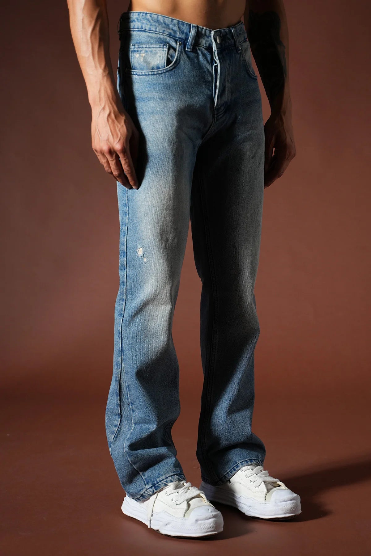 Jean Flare délavé