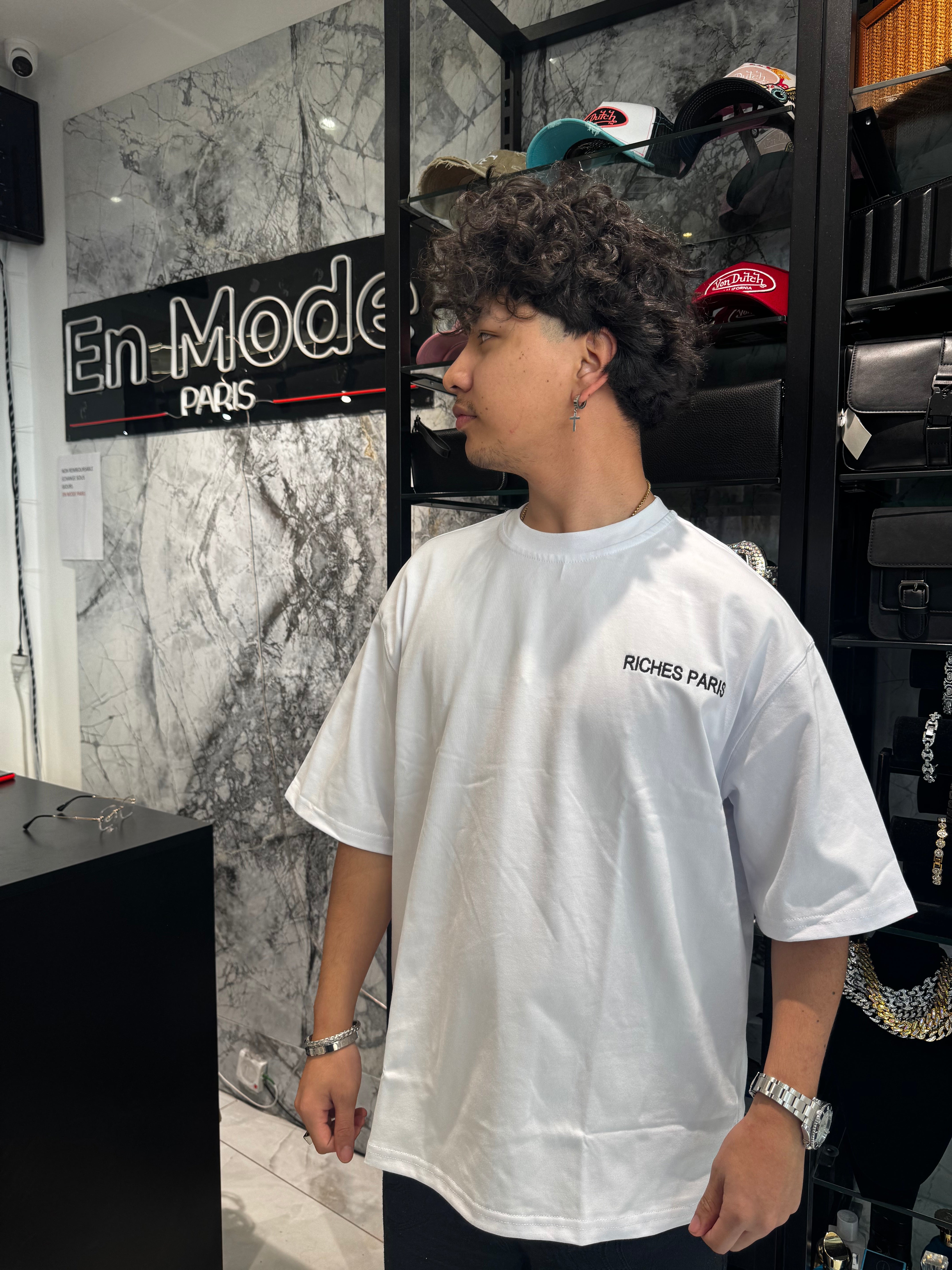 TEE shirt 012 Blanc