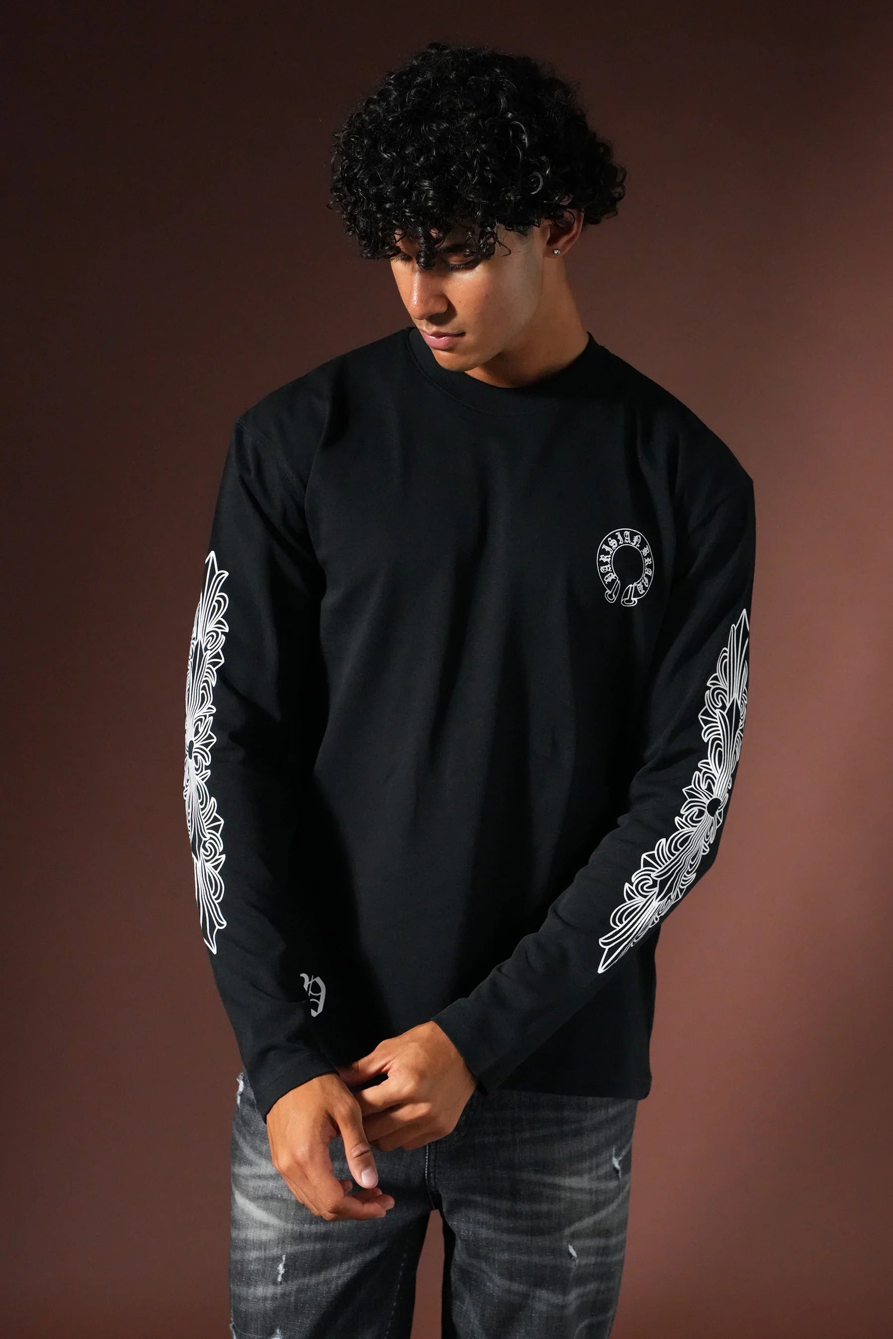 T-shirt Manche Long Noir