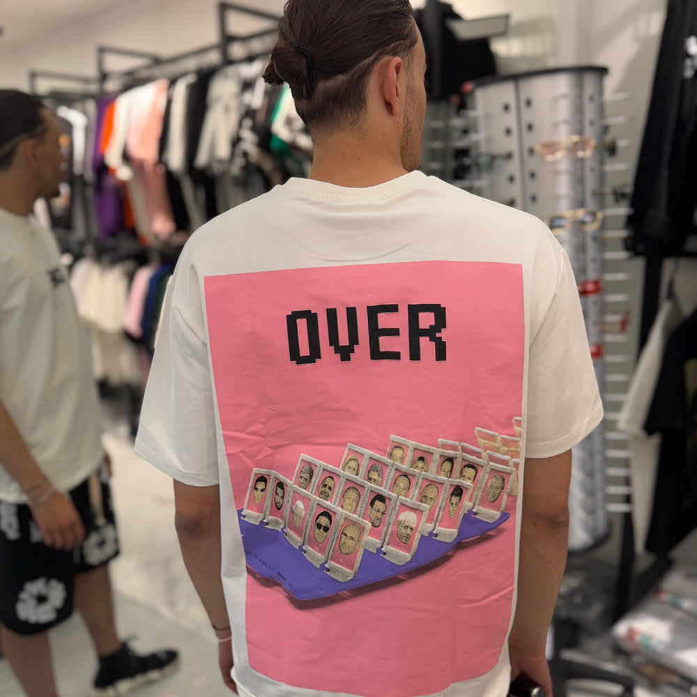T shirt Game Over White