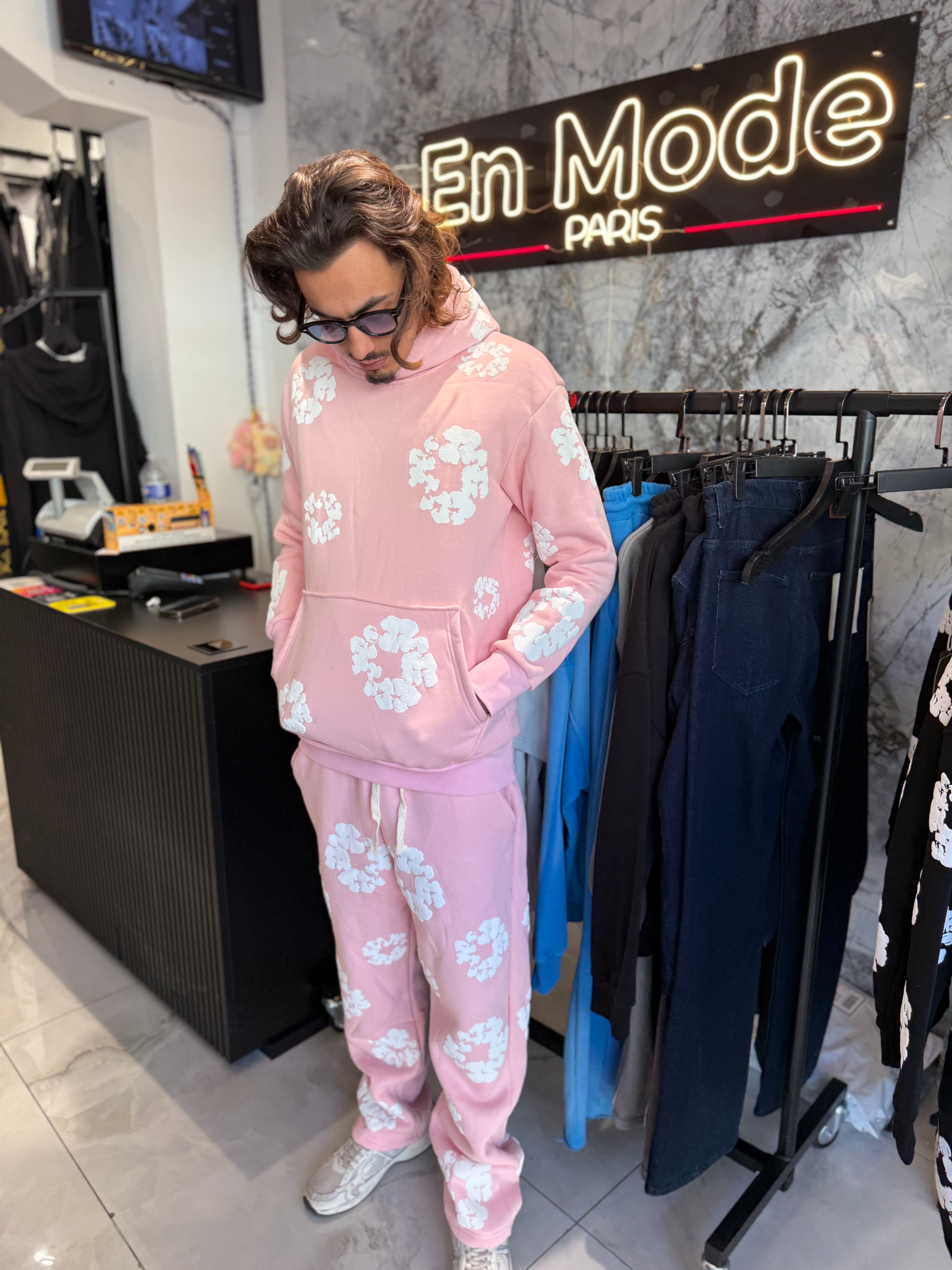 Ensemble Flower Tears Rose