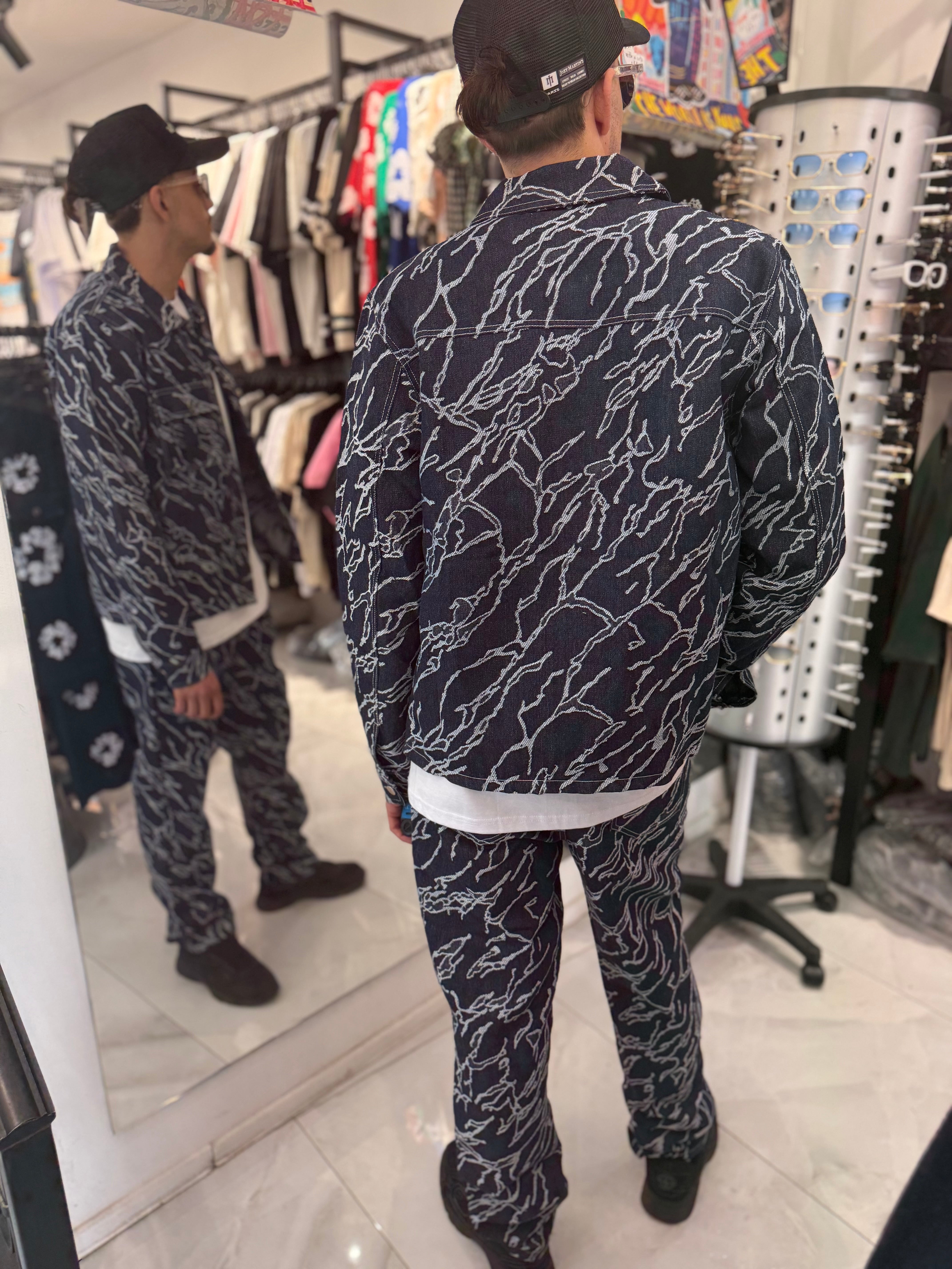 Ensemble Foudre Bleu Marine