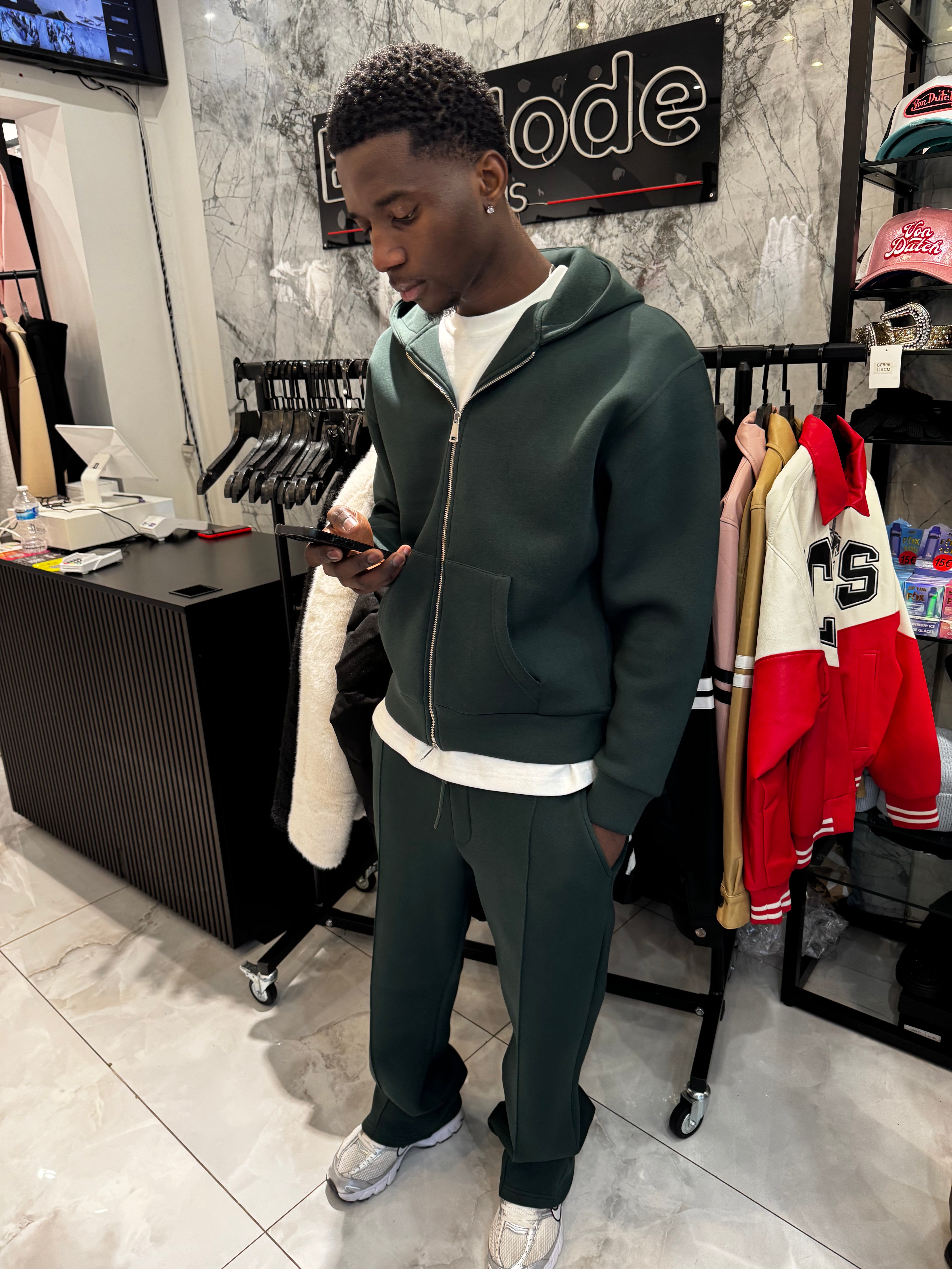 Ensemble Néoprène Vert