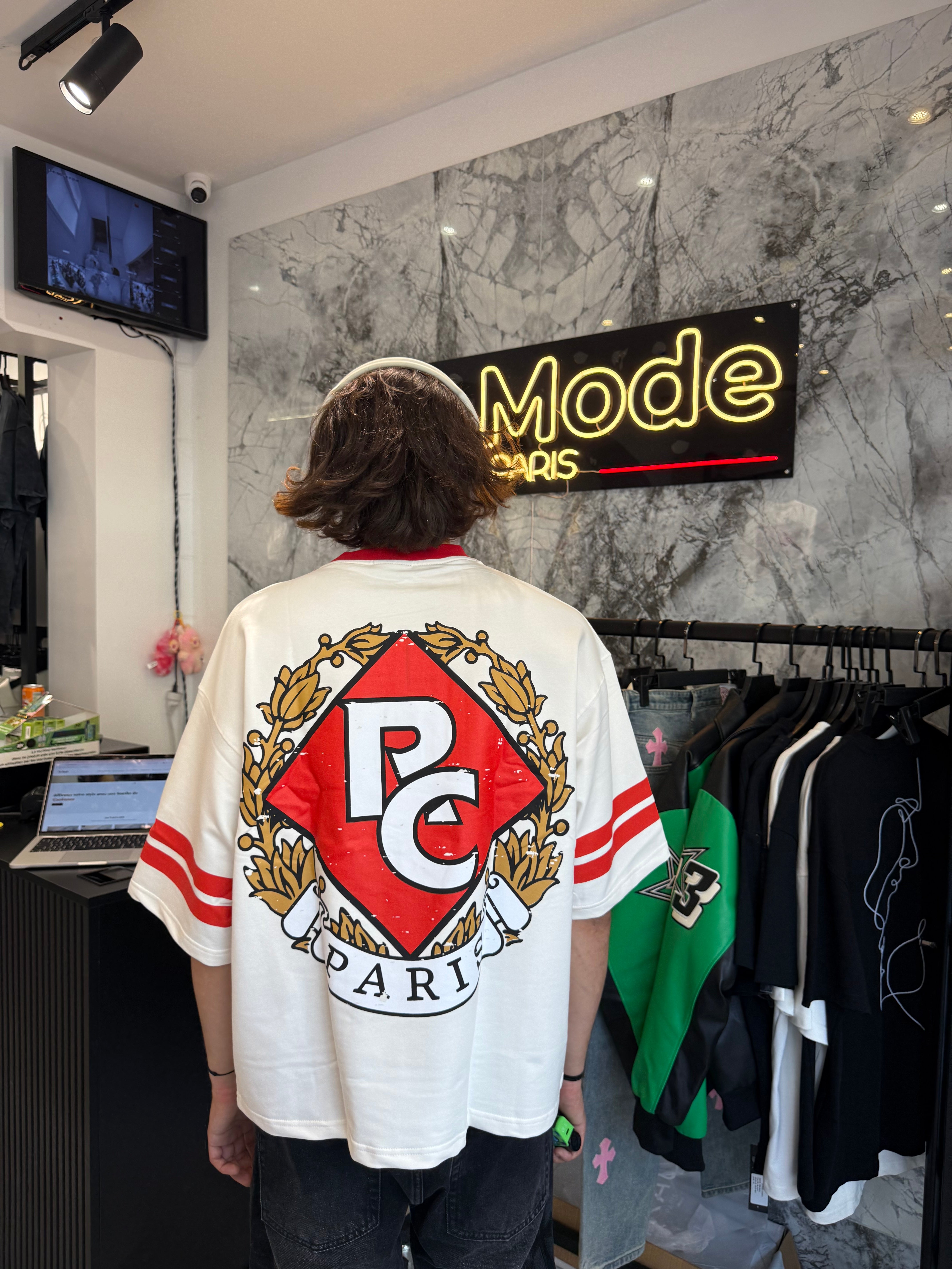 T shirt Boys Band Blanc