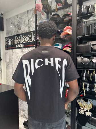 T-shirt Riches Noir