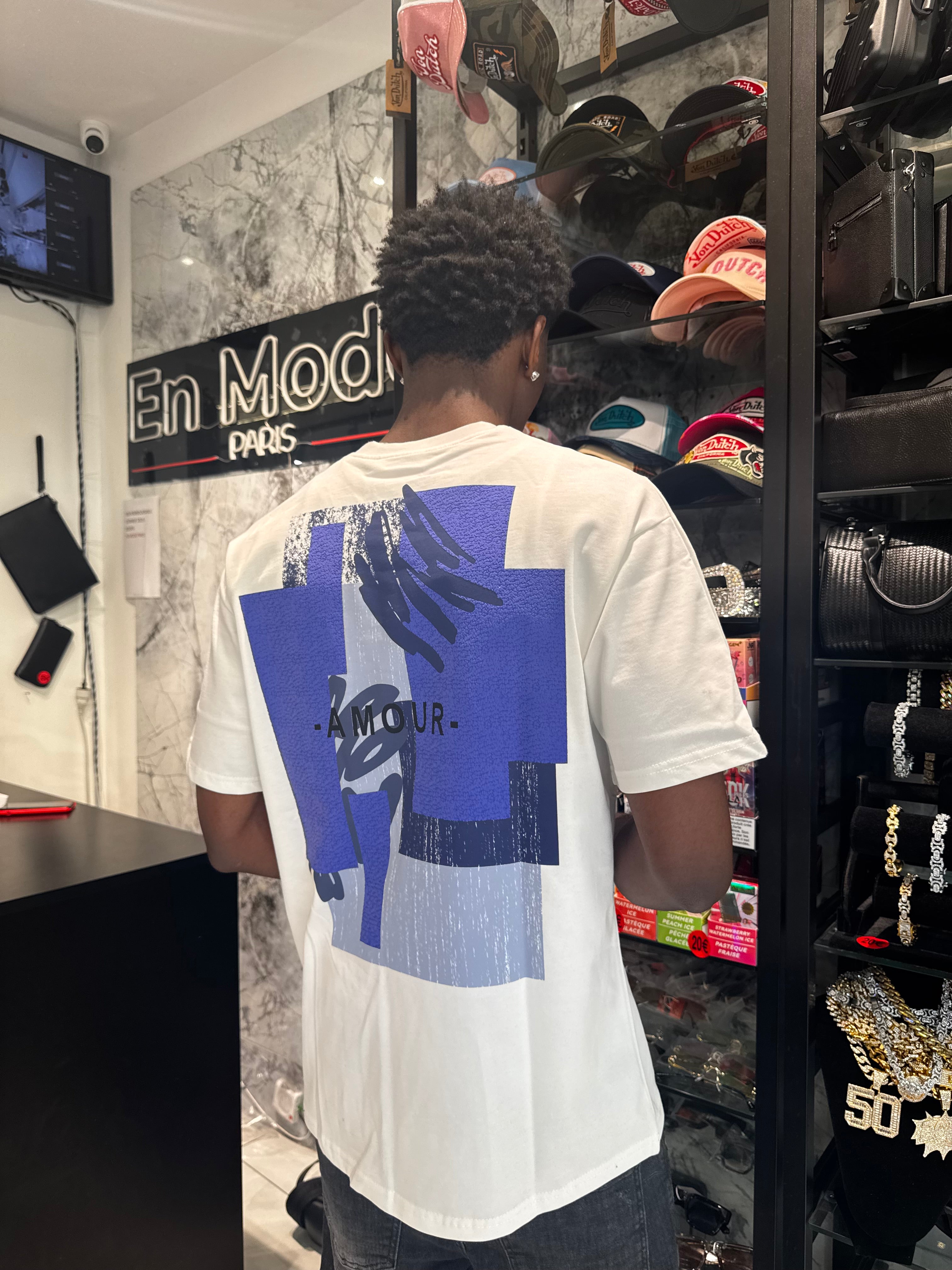 T-shirt AMOUR Blanc
