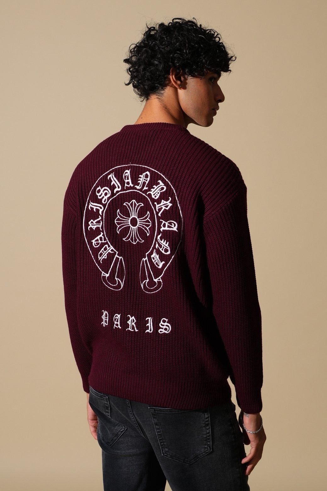 Pull Bordeaux