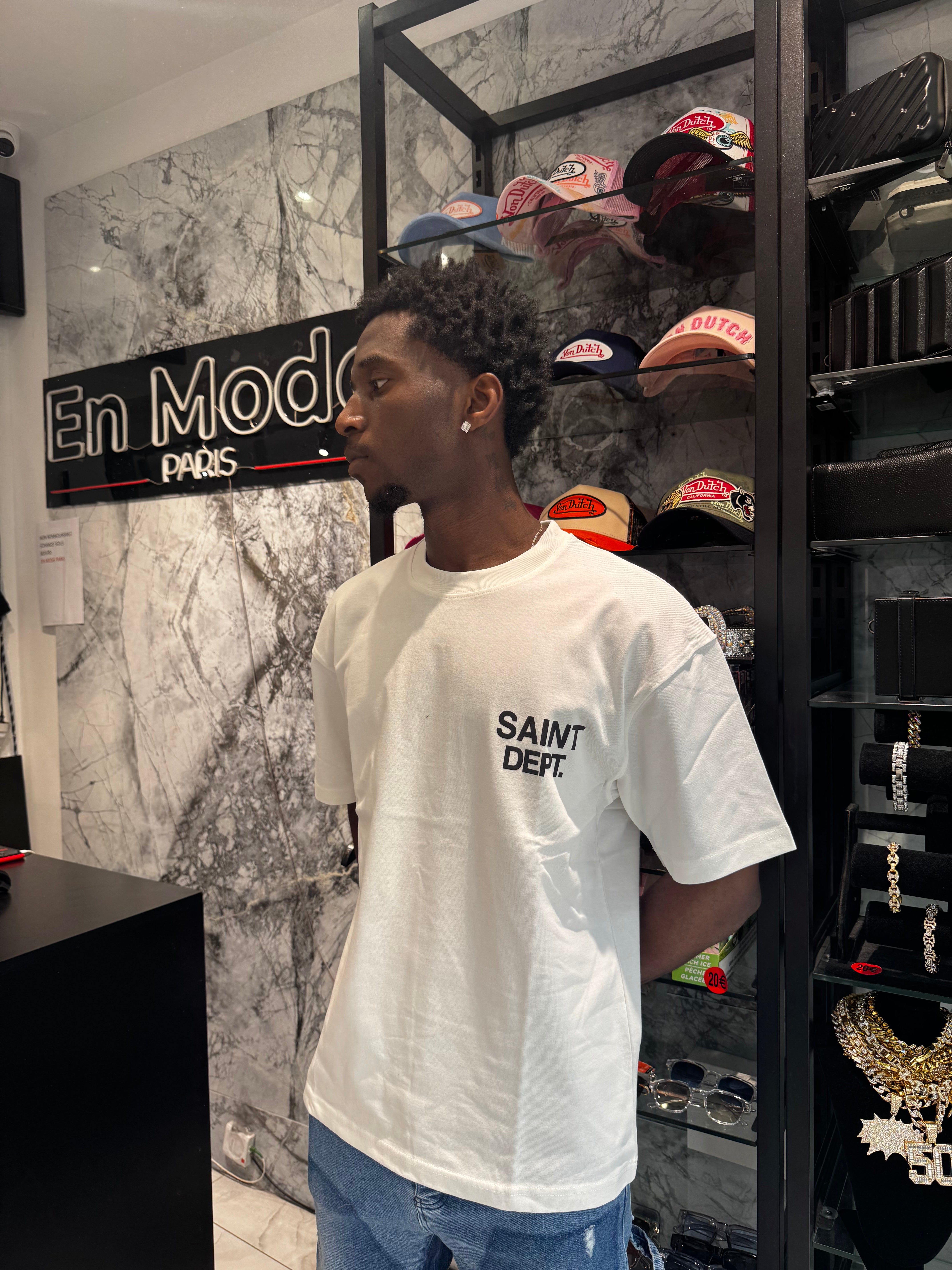 T-shirt Saint Dept Blanc