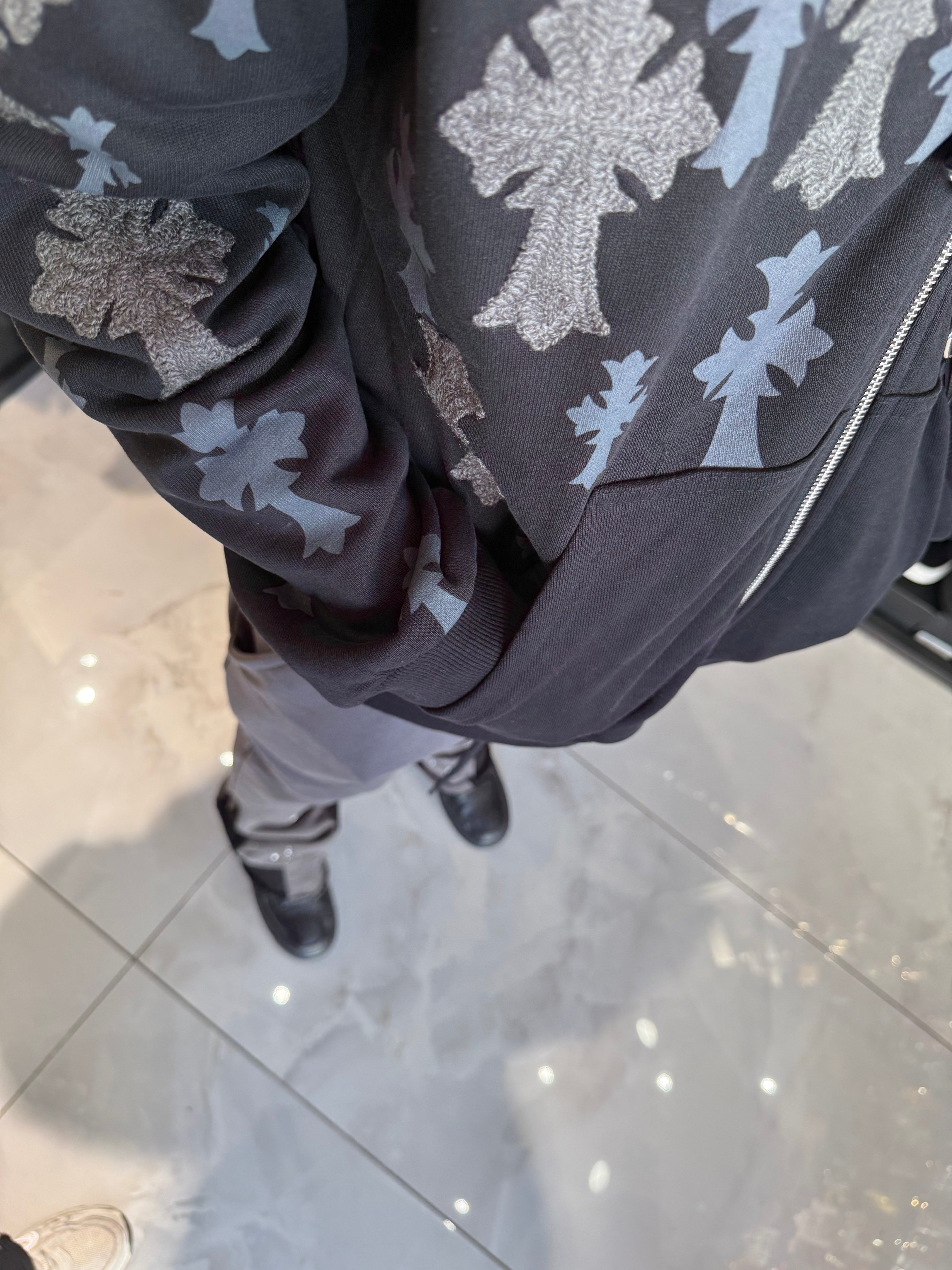 Outfit complet chrome + Flared Pants