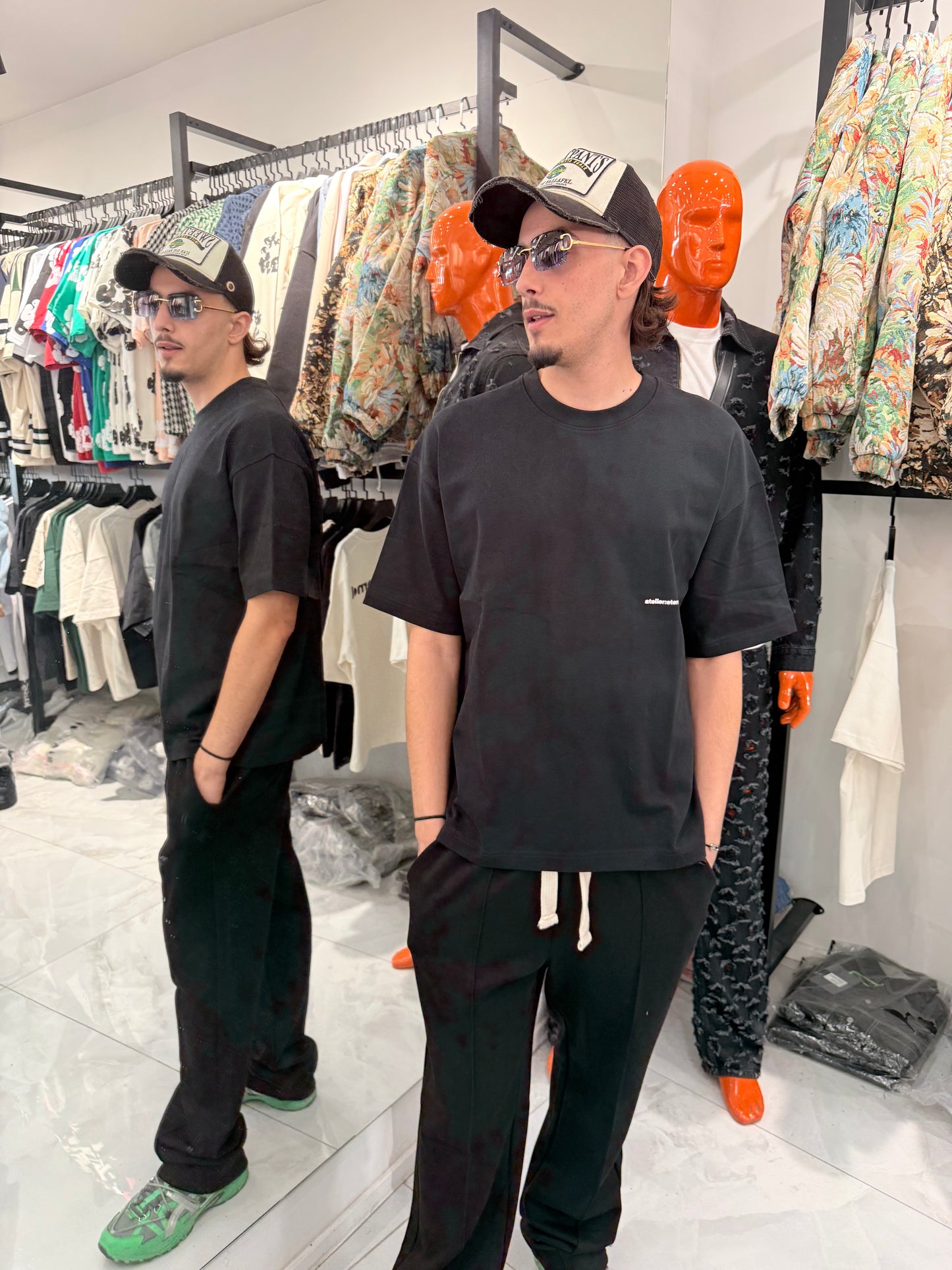 T shirt Éternel Black
