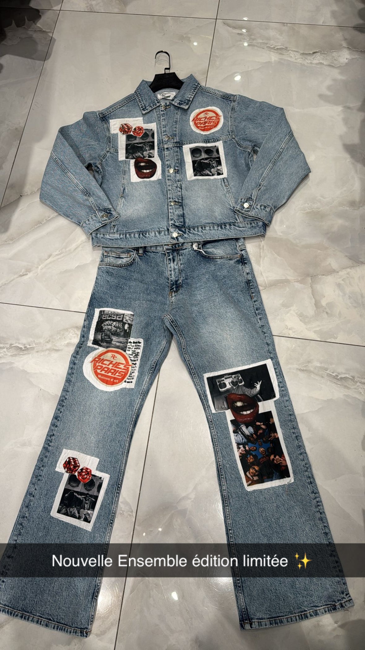 Ensemble en jean édition limitée