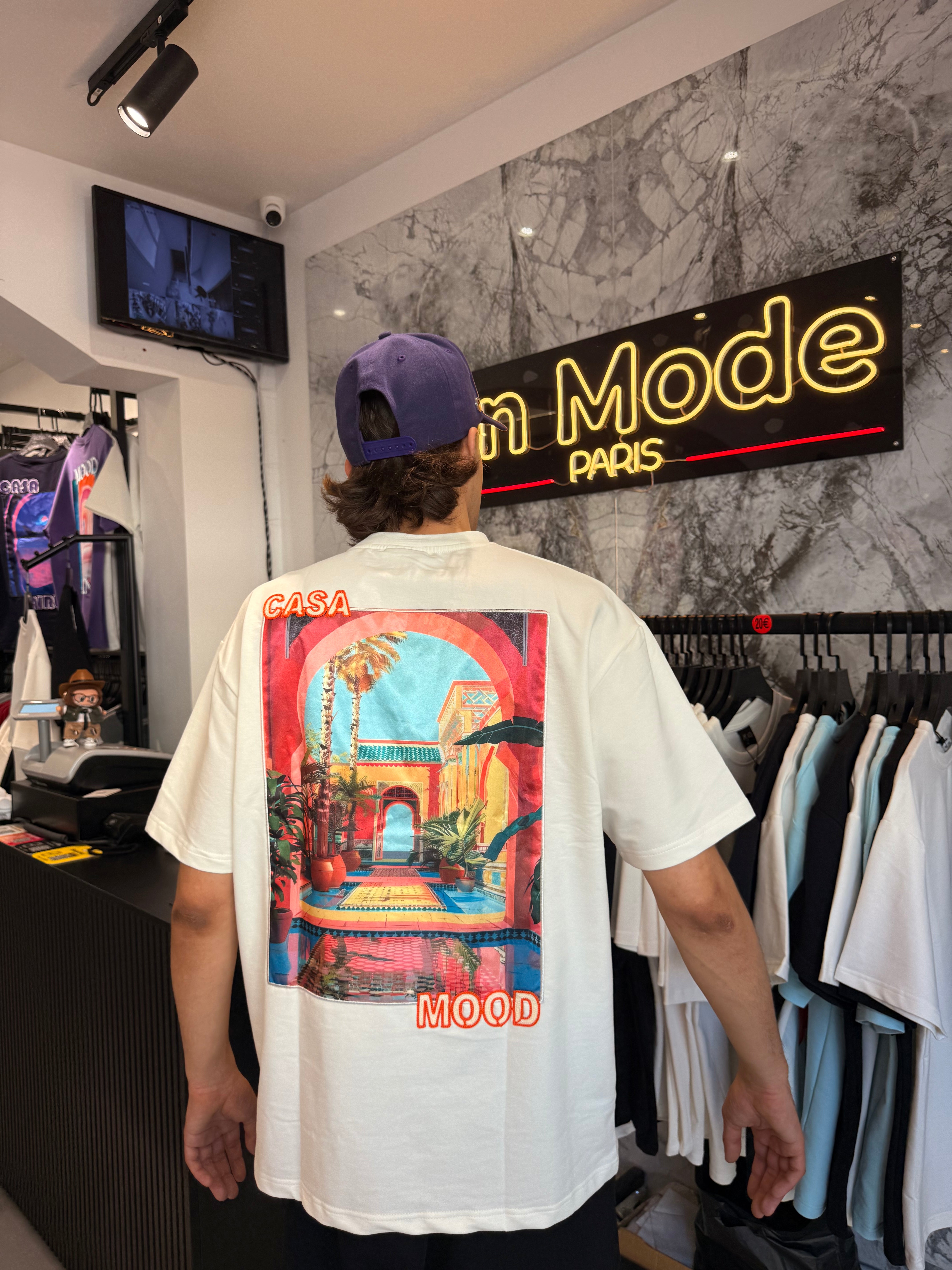 T shirt Medina Casa blanc