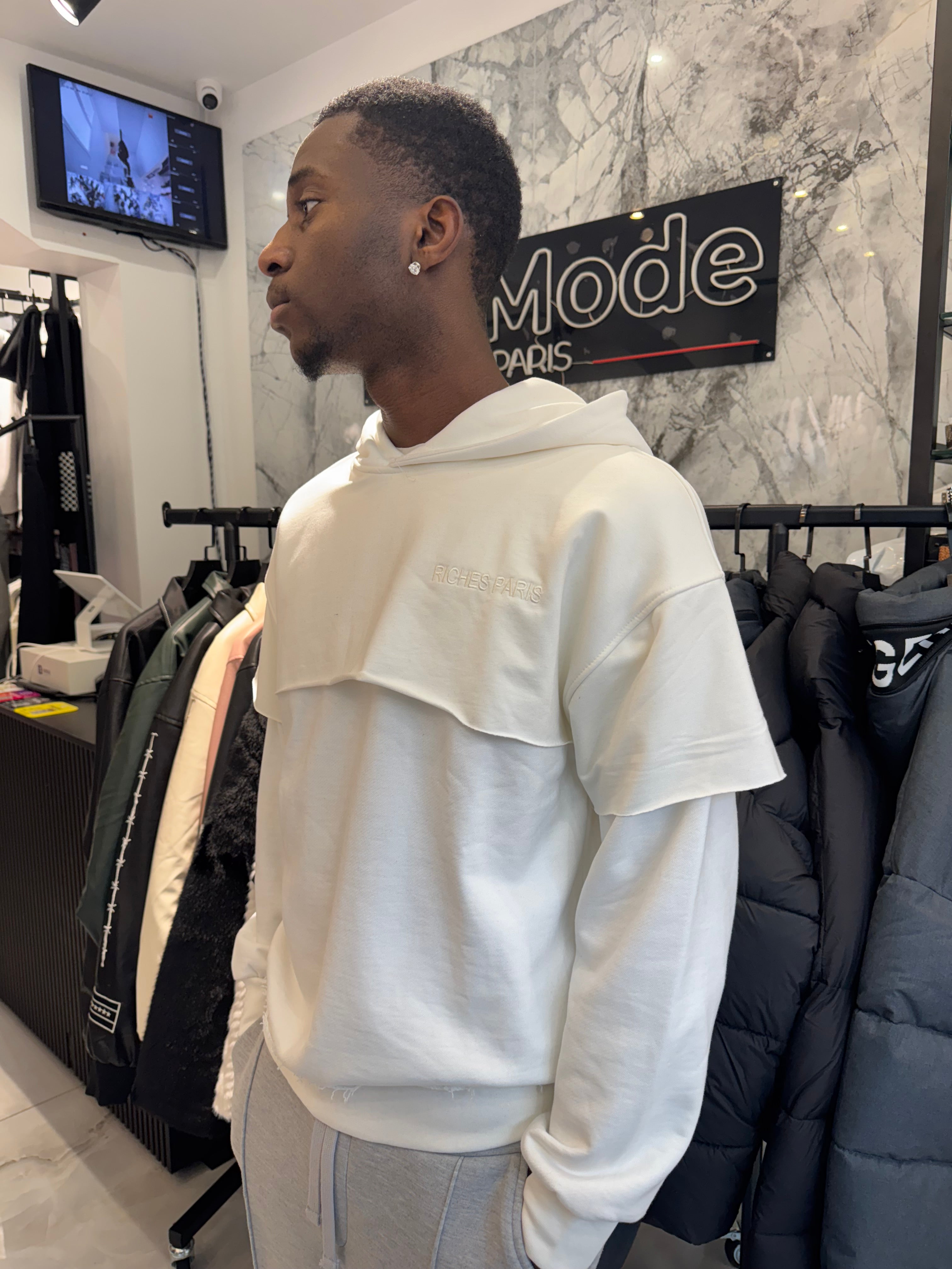 Sweat Riches Paris Blanc