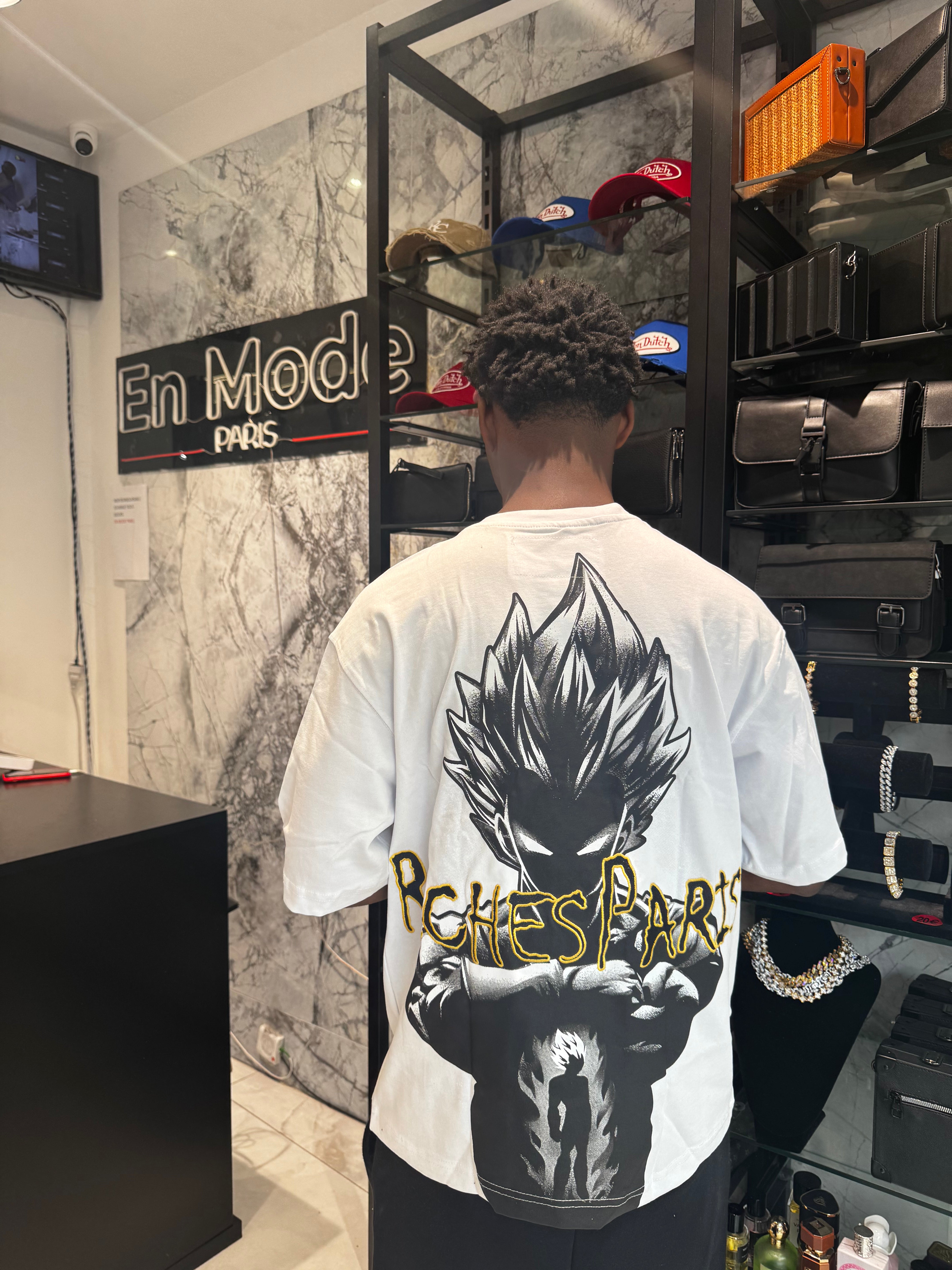T-shirt Riches Paris Blanc 27