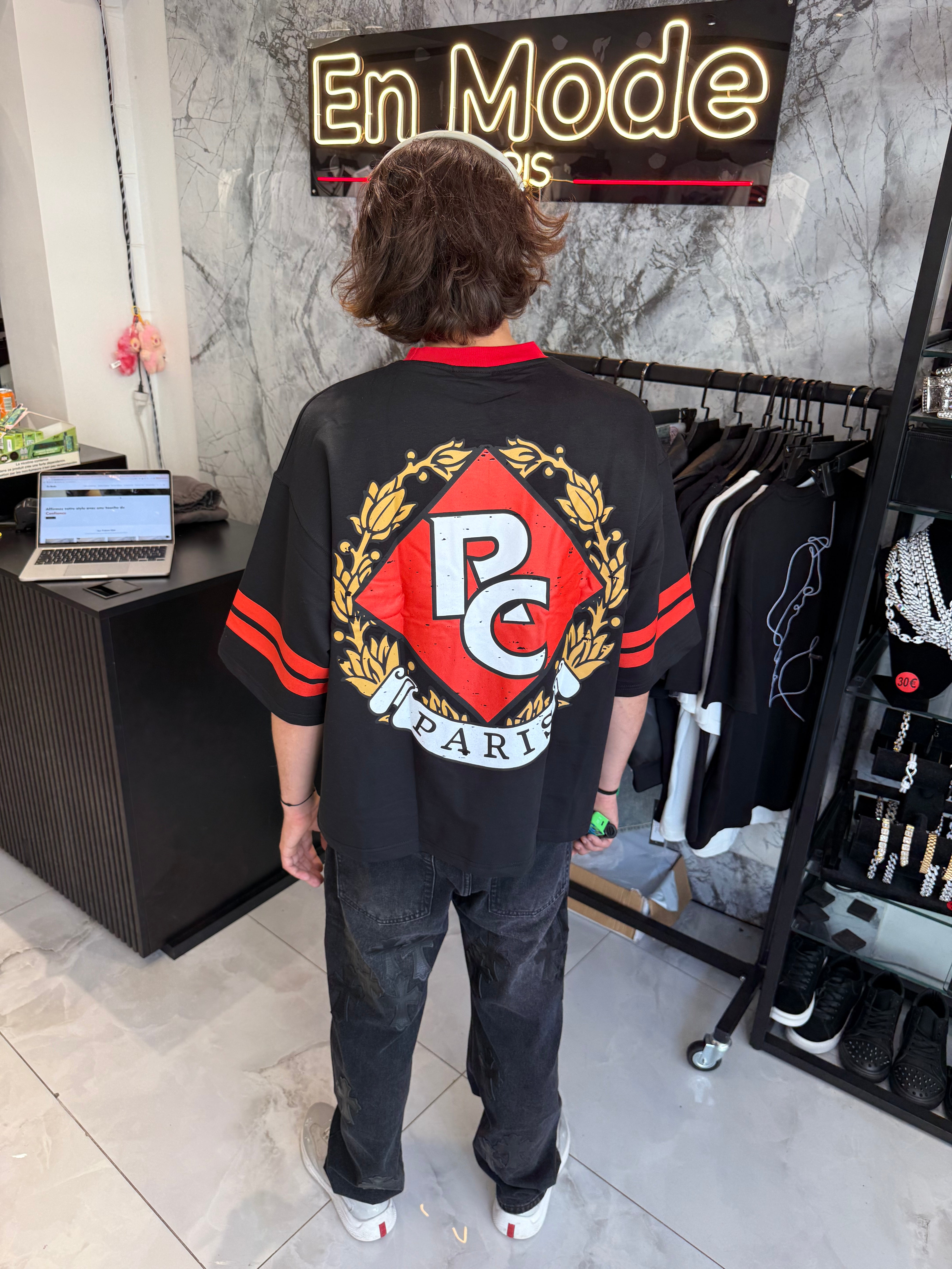 Outfit Jean Chrome + T shirt