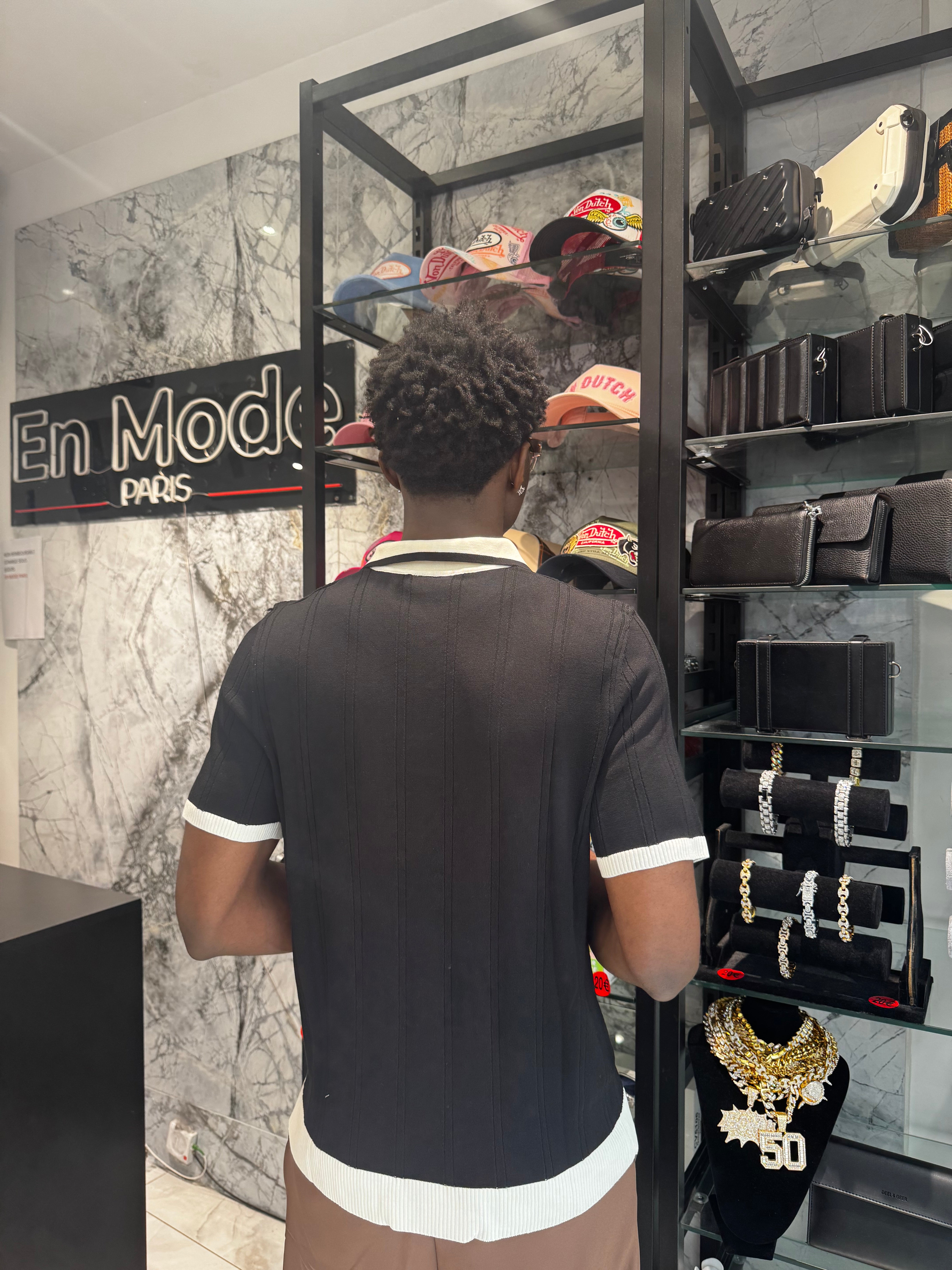Polo édition limitée Noir