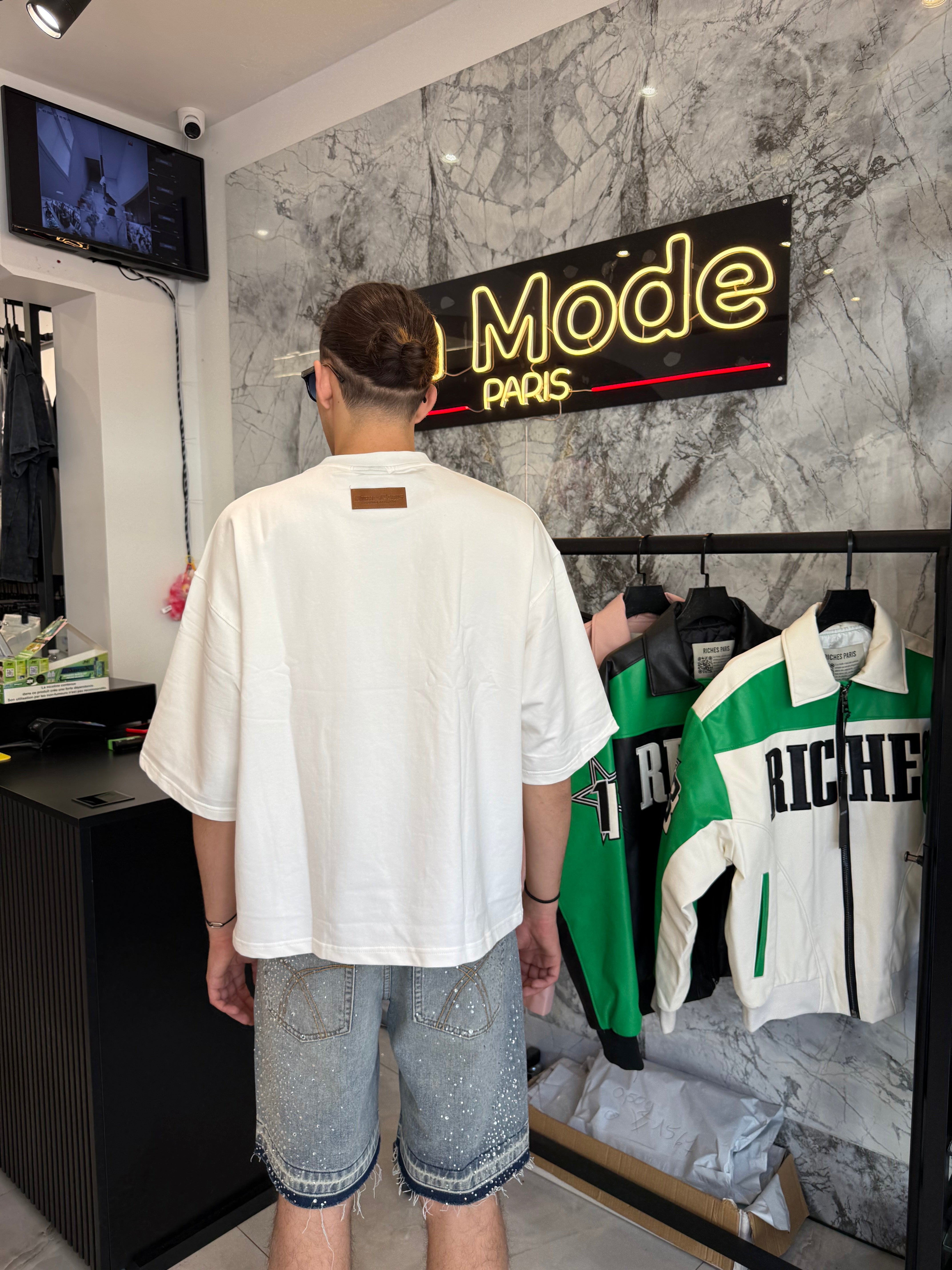 Outfit Short Diams + T shirt