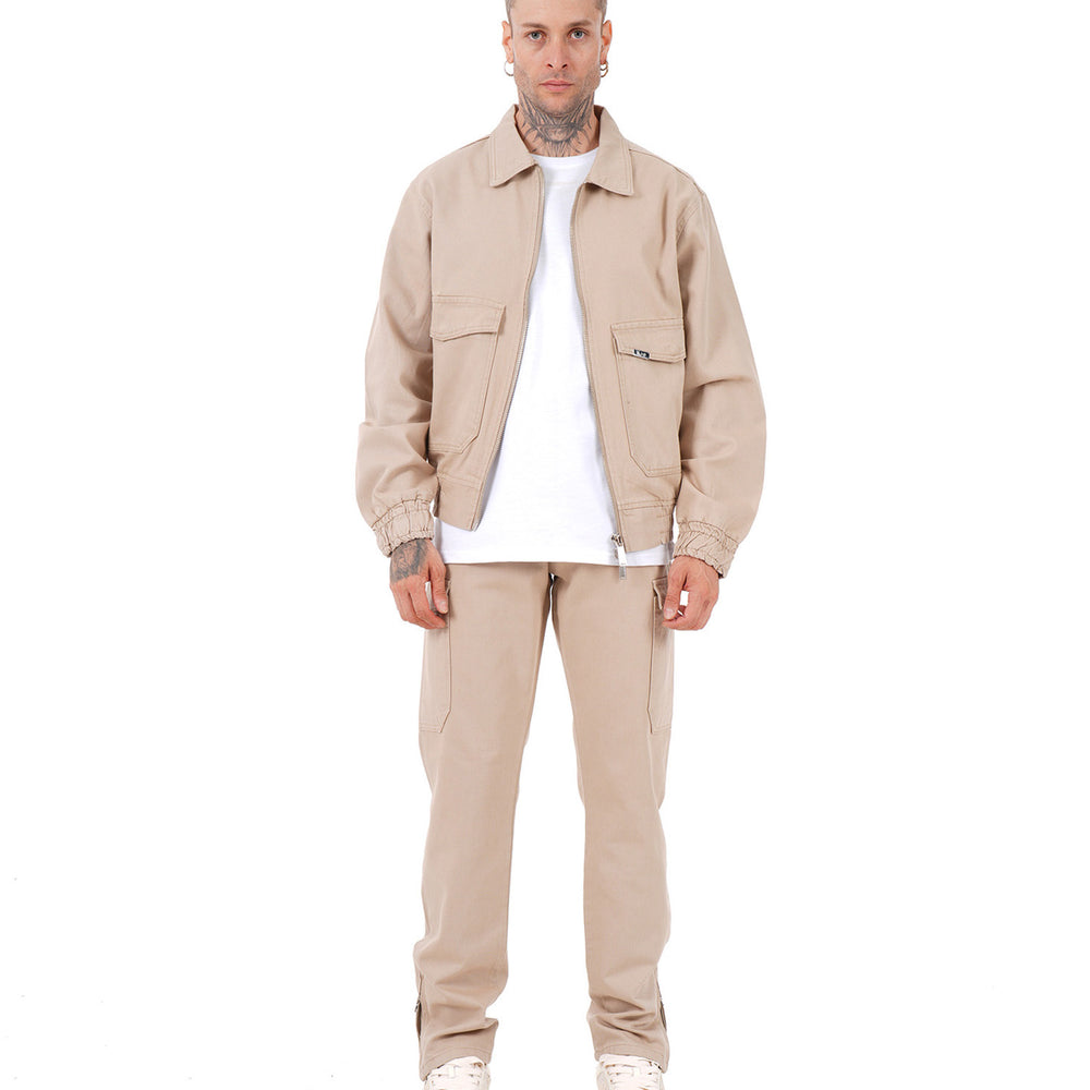 Ensemble Beige Zippe