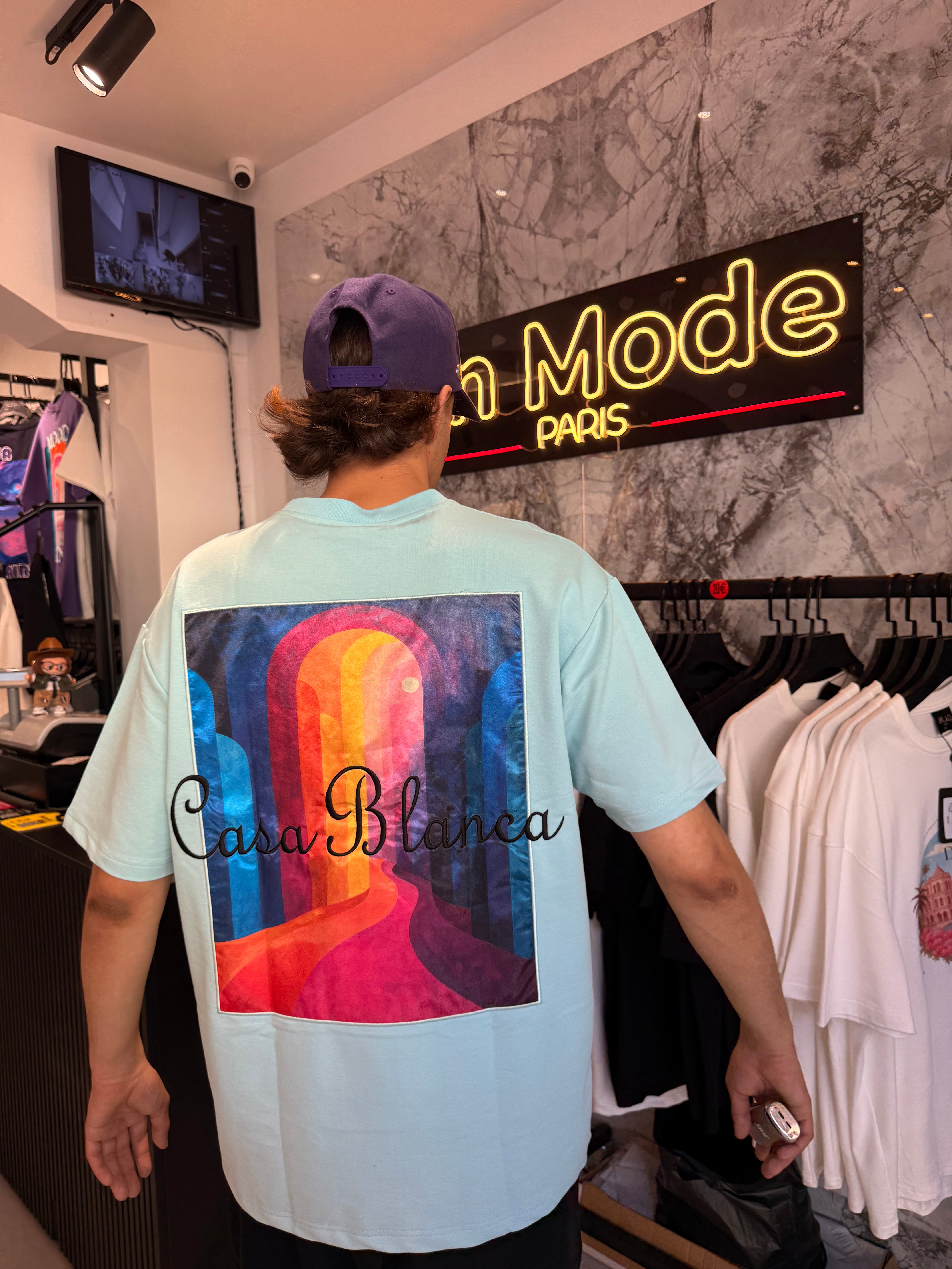 T shirt casa Arche 2.0 Bleu