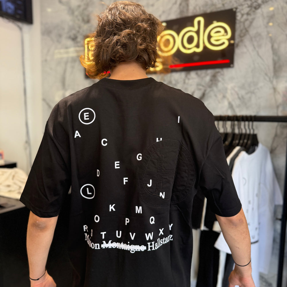 T shirt Number Black