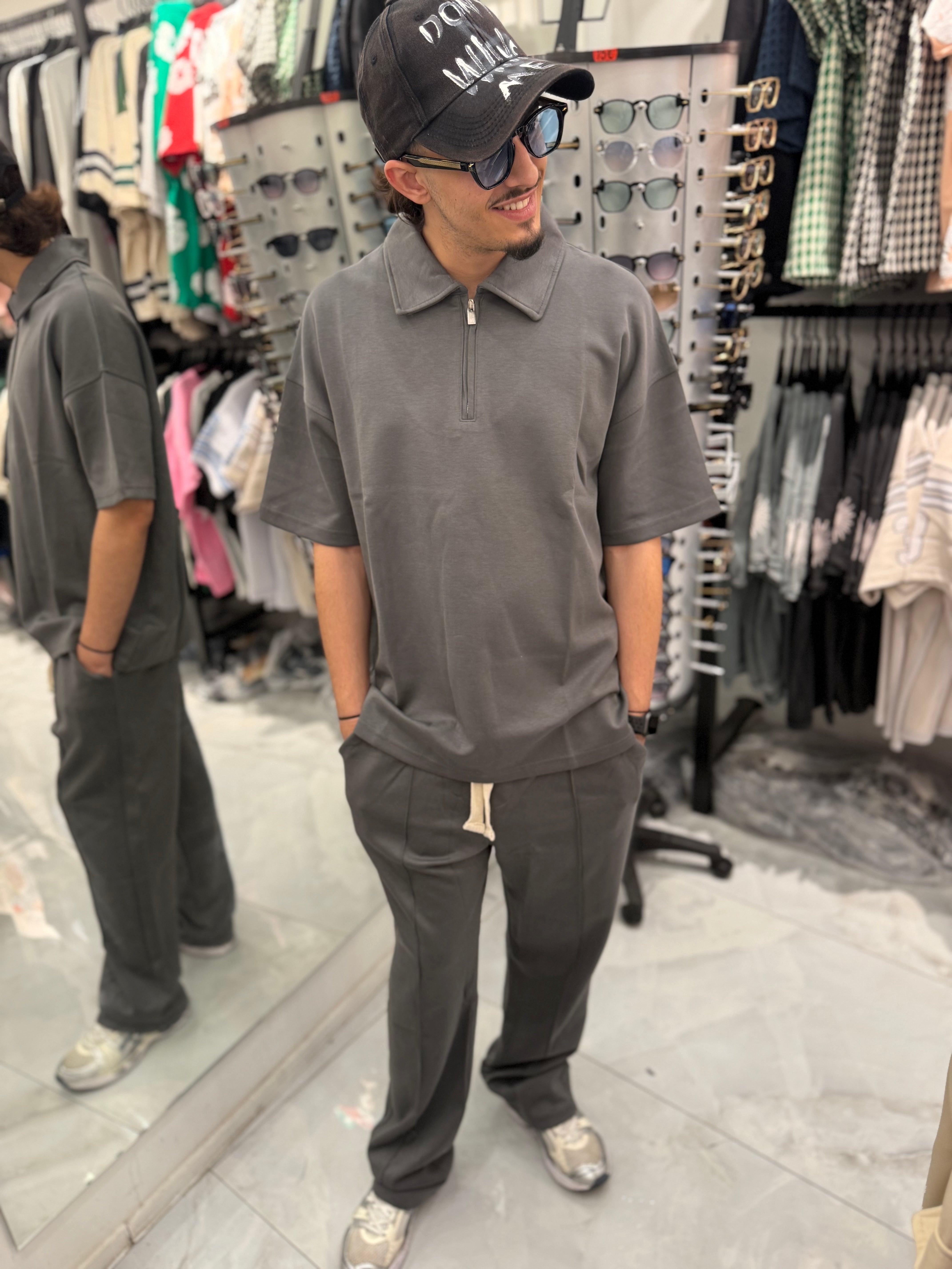 Ensemble Just Coton Gris