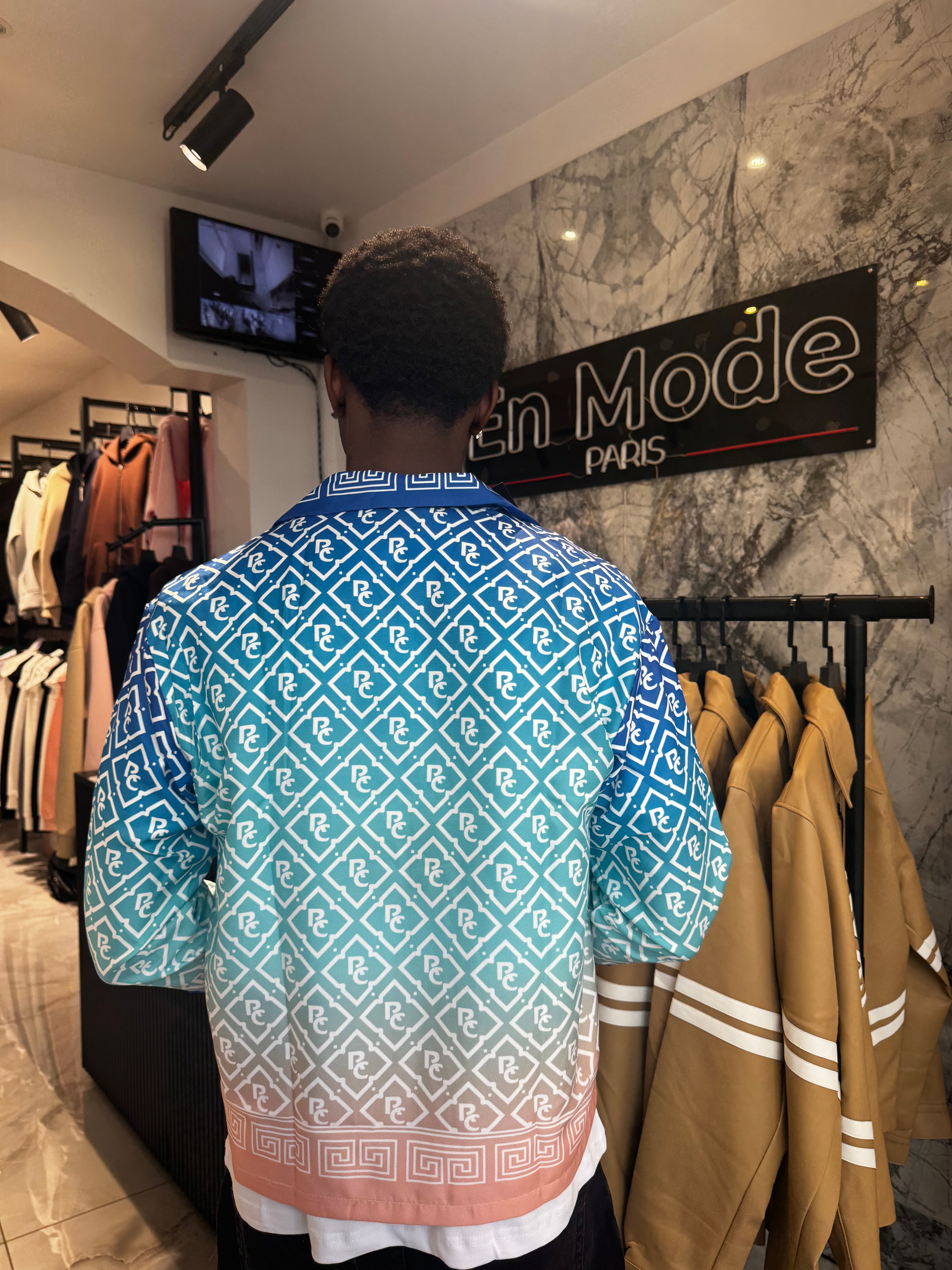 Chemise à Carreaux Riche Paris