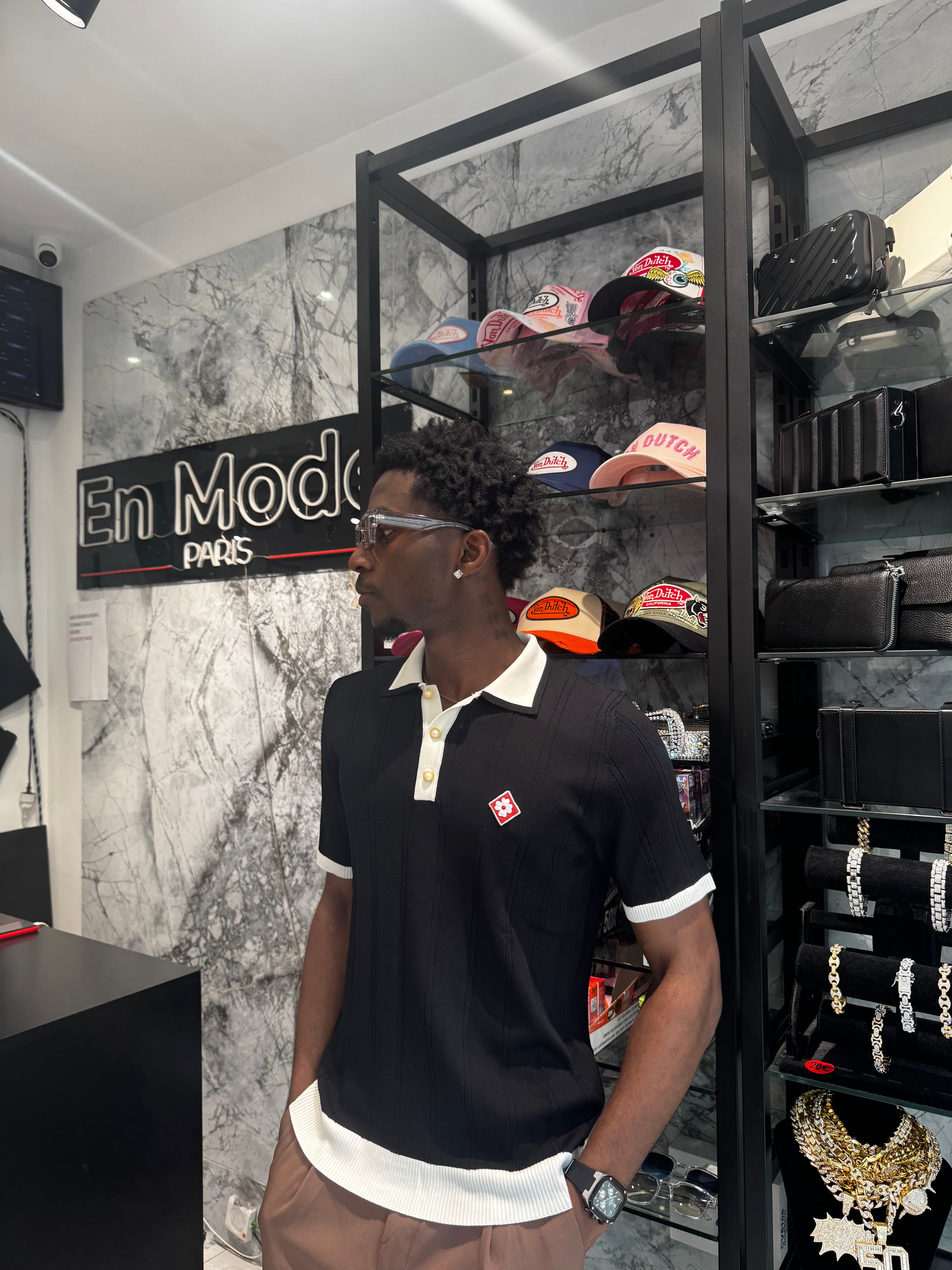 Polo édition limitée Noir