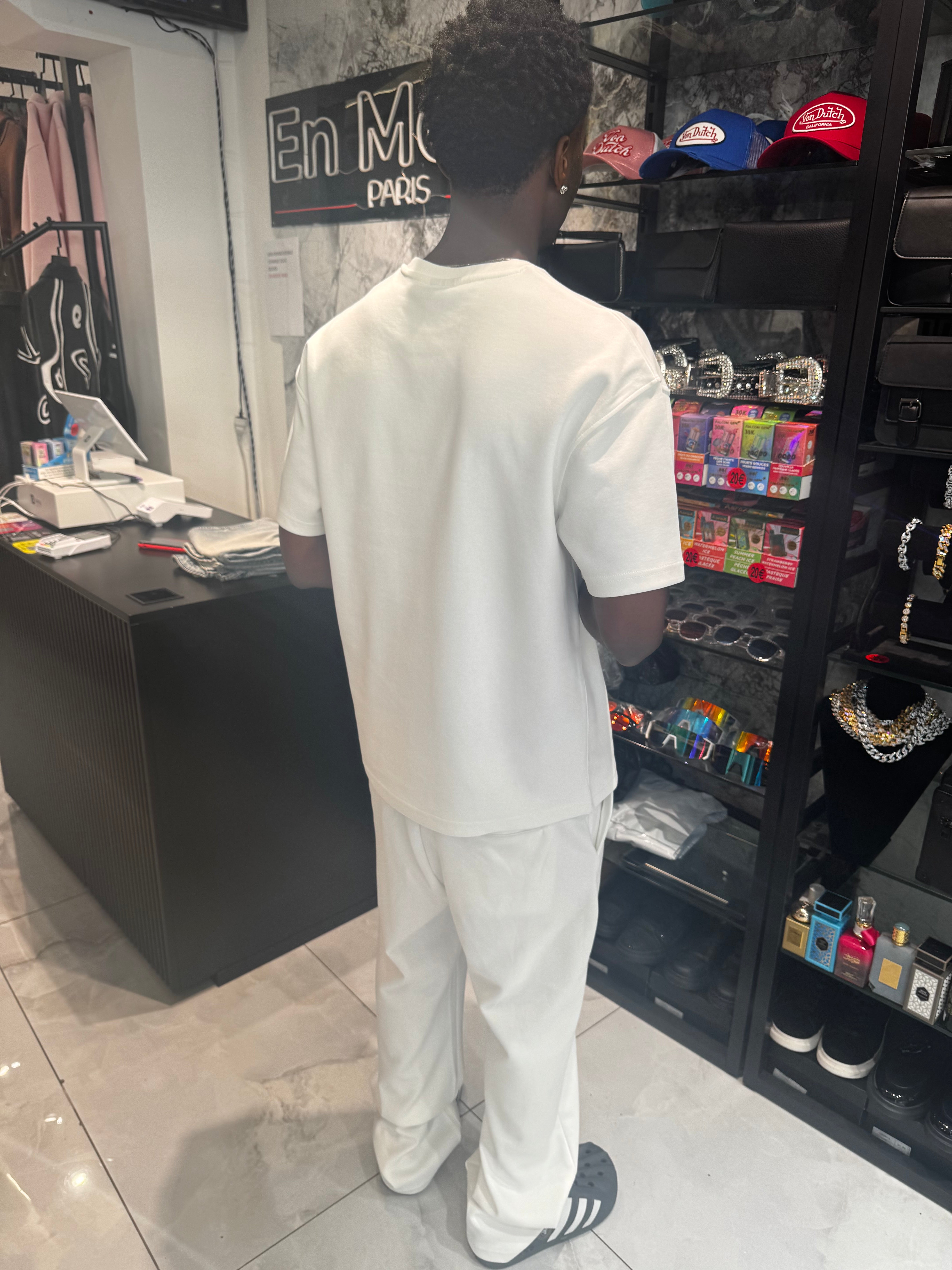 Ensemble H Blanc