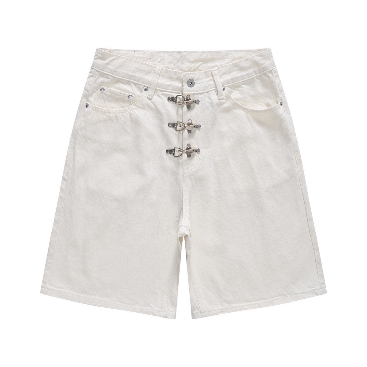 Short Détail Blanc