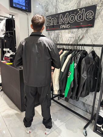 Ensemble Cargo Noir