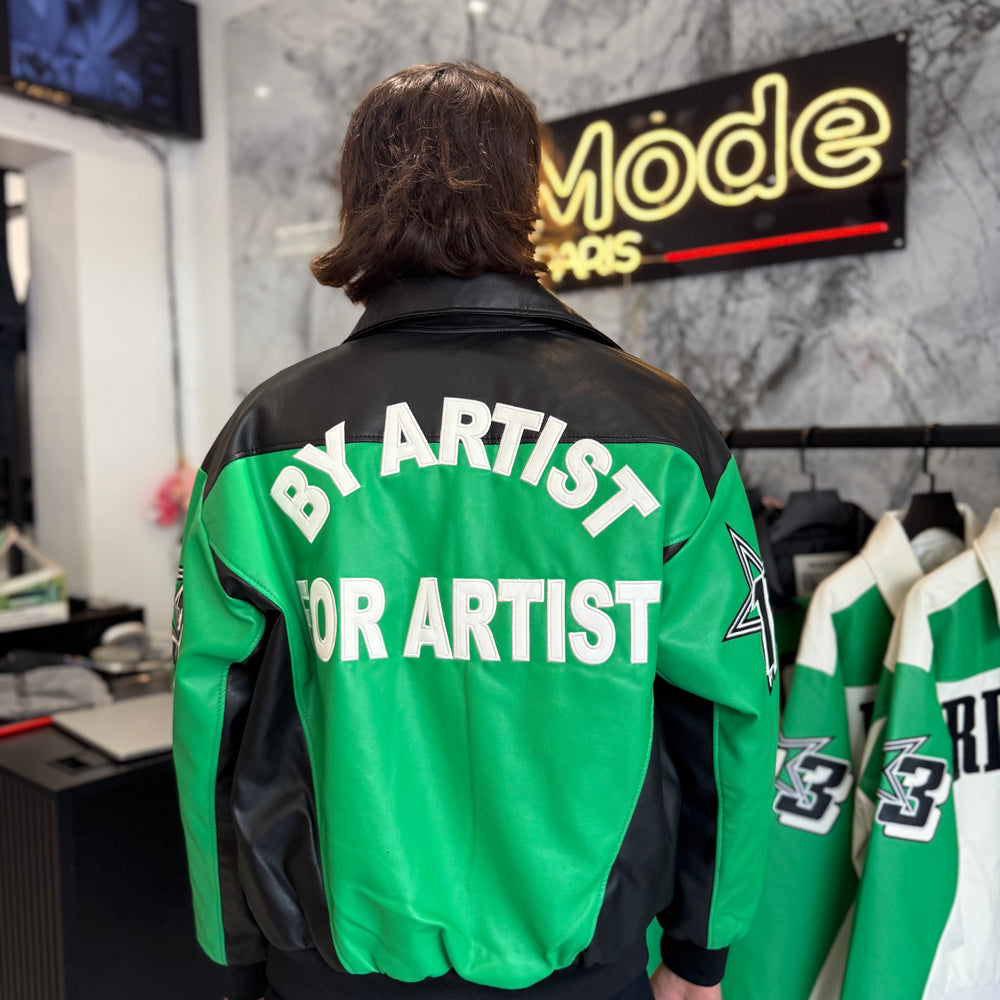 Bombers Riches Vert Noir