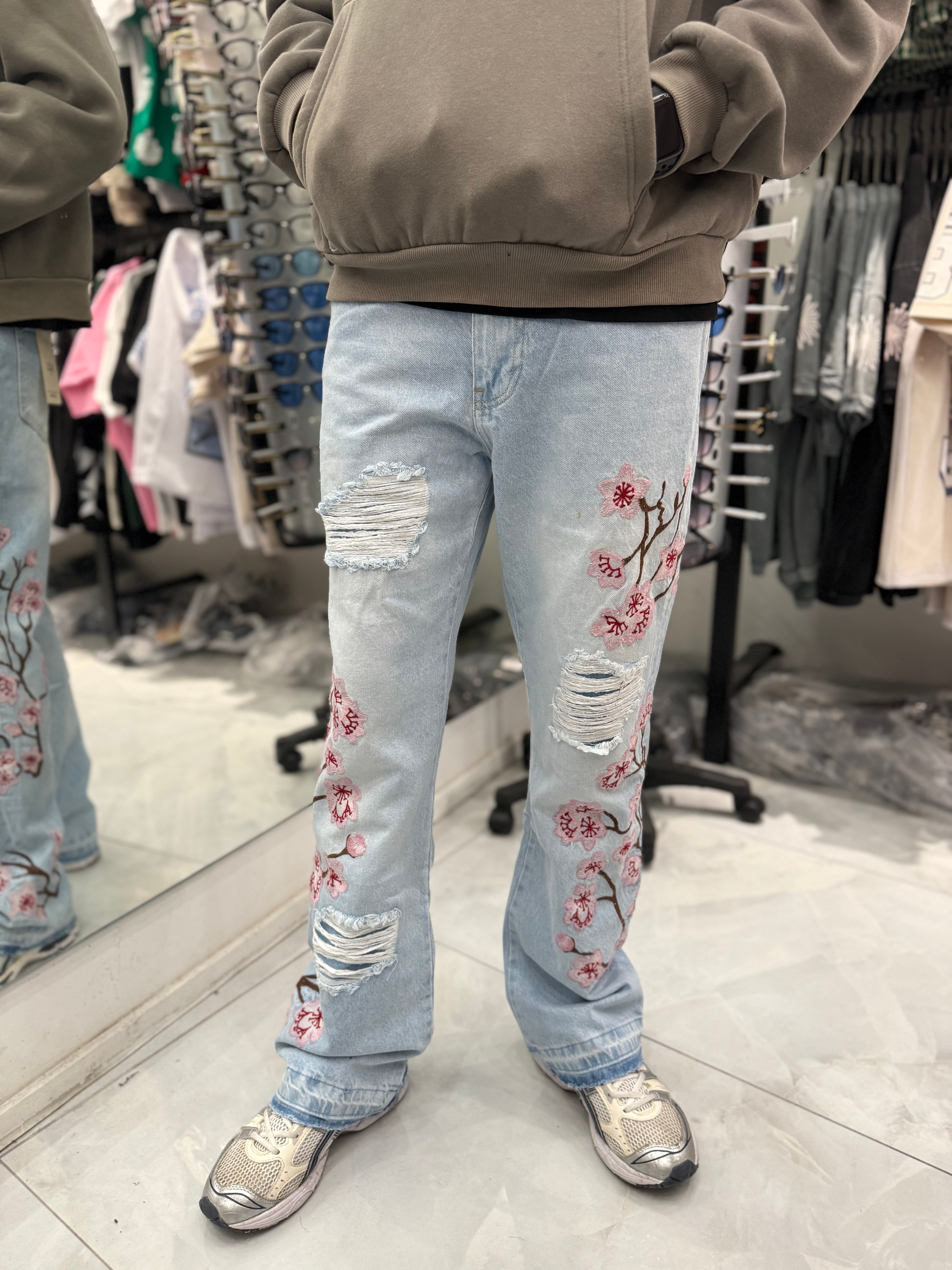 Jean Sakura Flaire Bleu