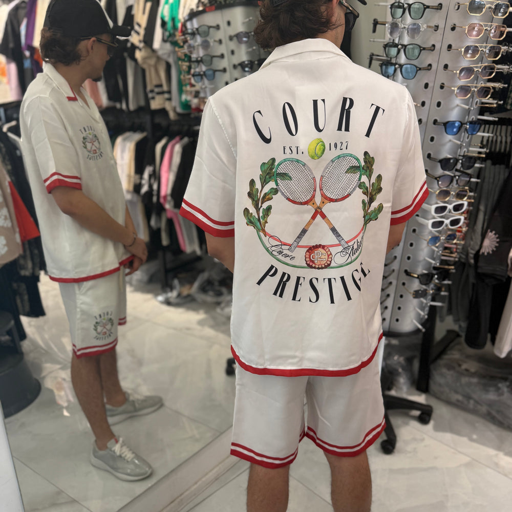 Ensemble Casa Tennis Rouge