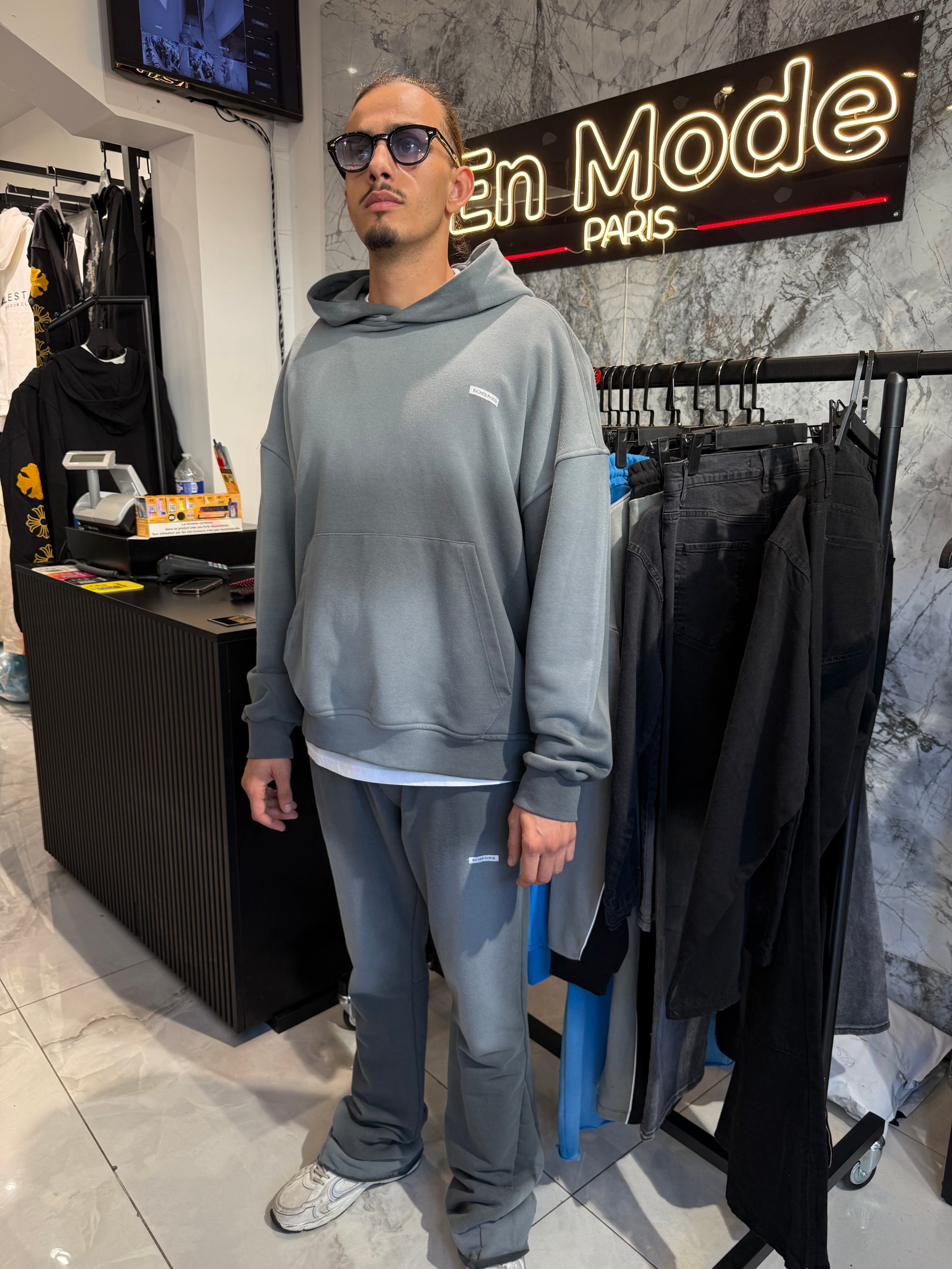 Ensemble Précieux Gris Riches