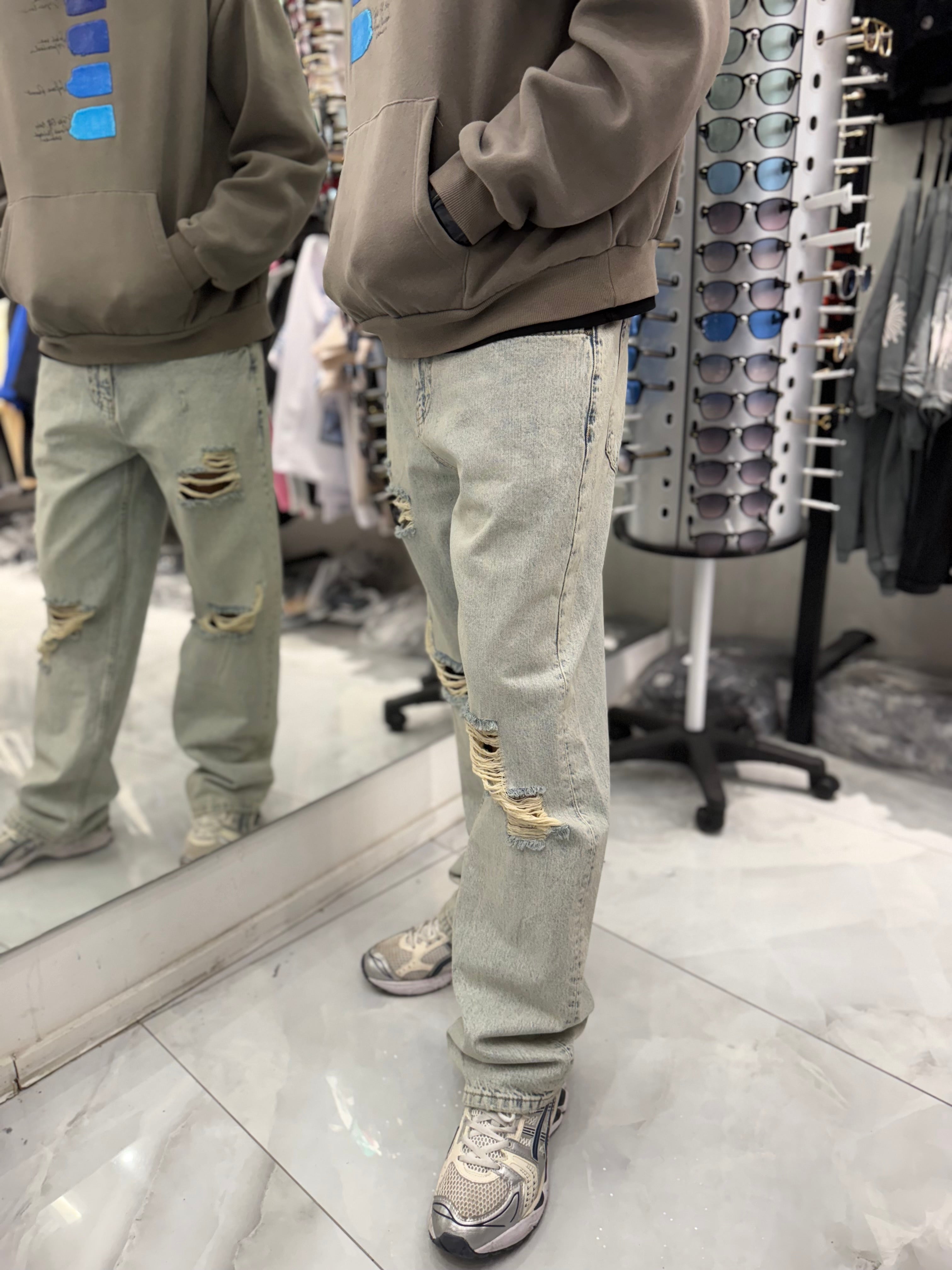 Jean Baggy Déchirer