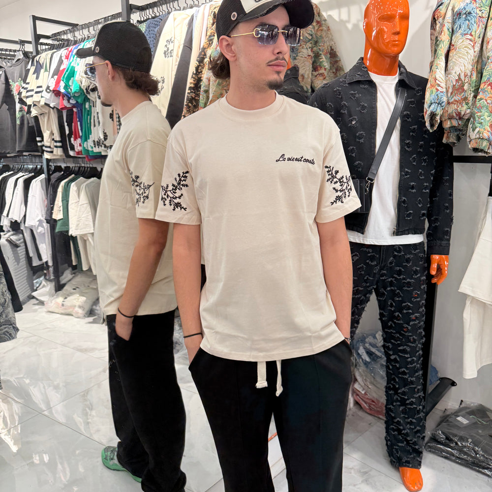 T shirt Sakura Beige