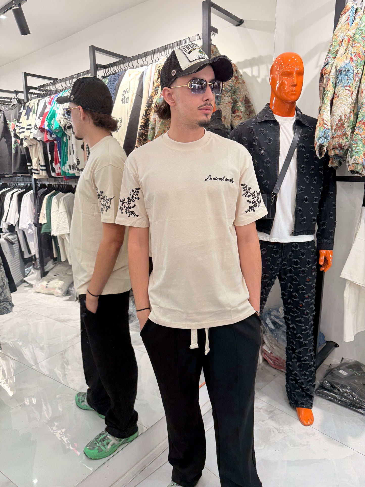 T shirt Sakura Beige