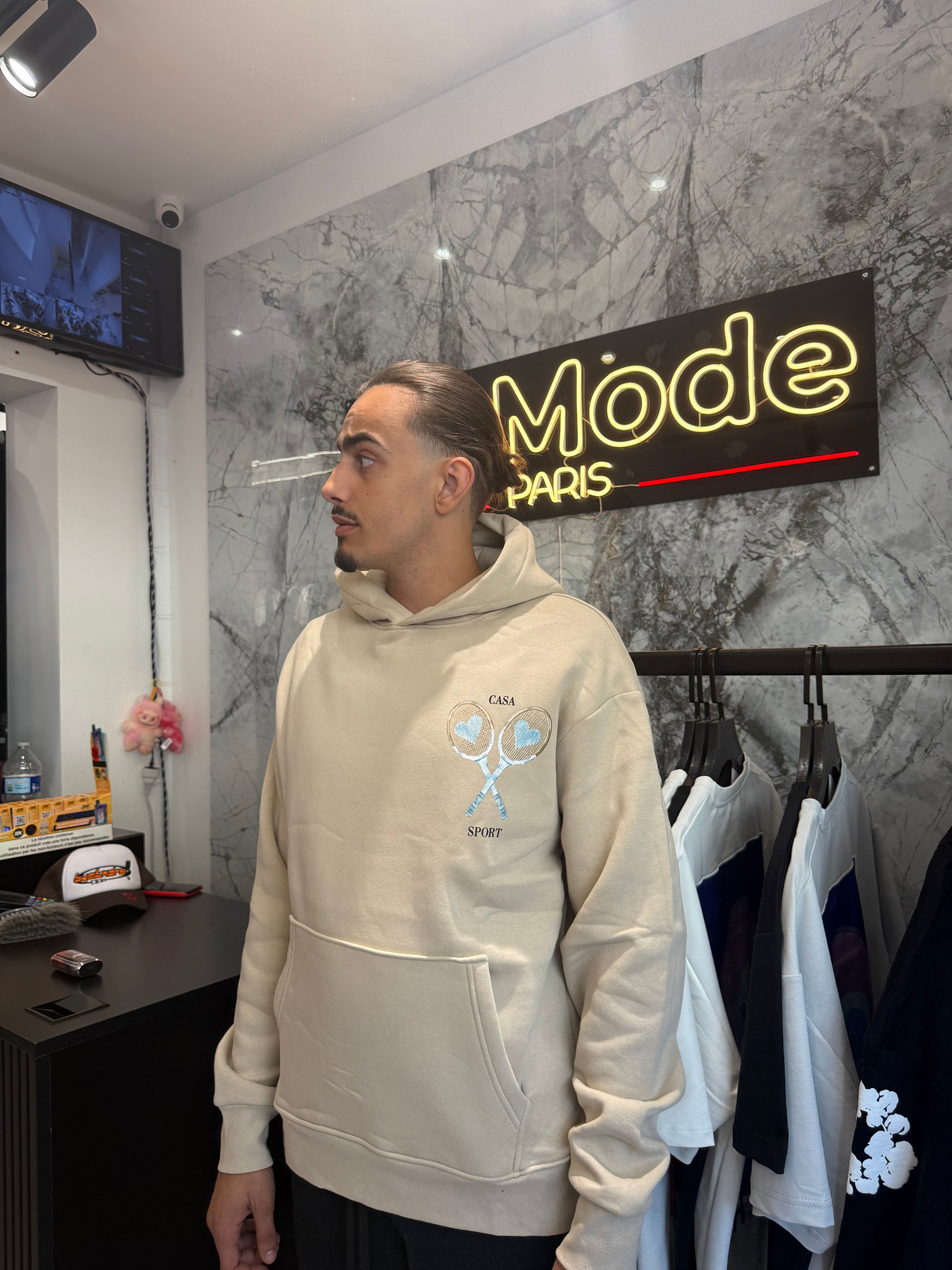 Sweat Casa Tennis Beige