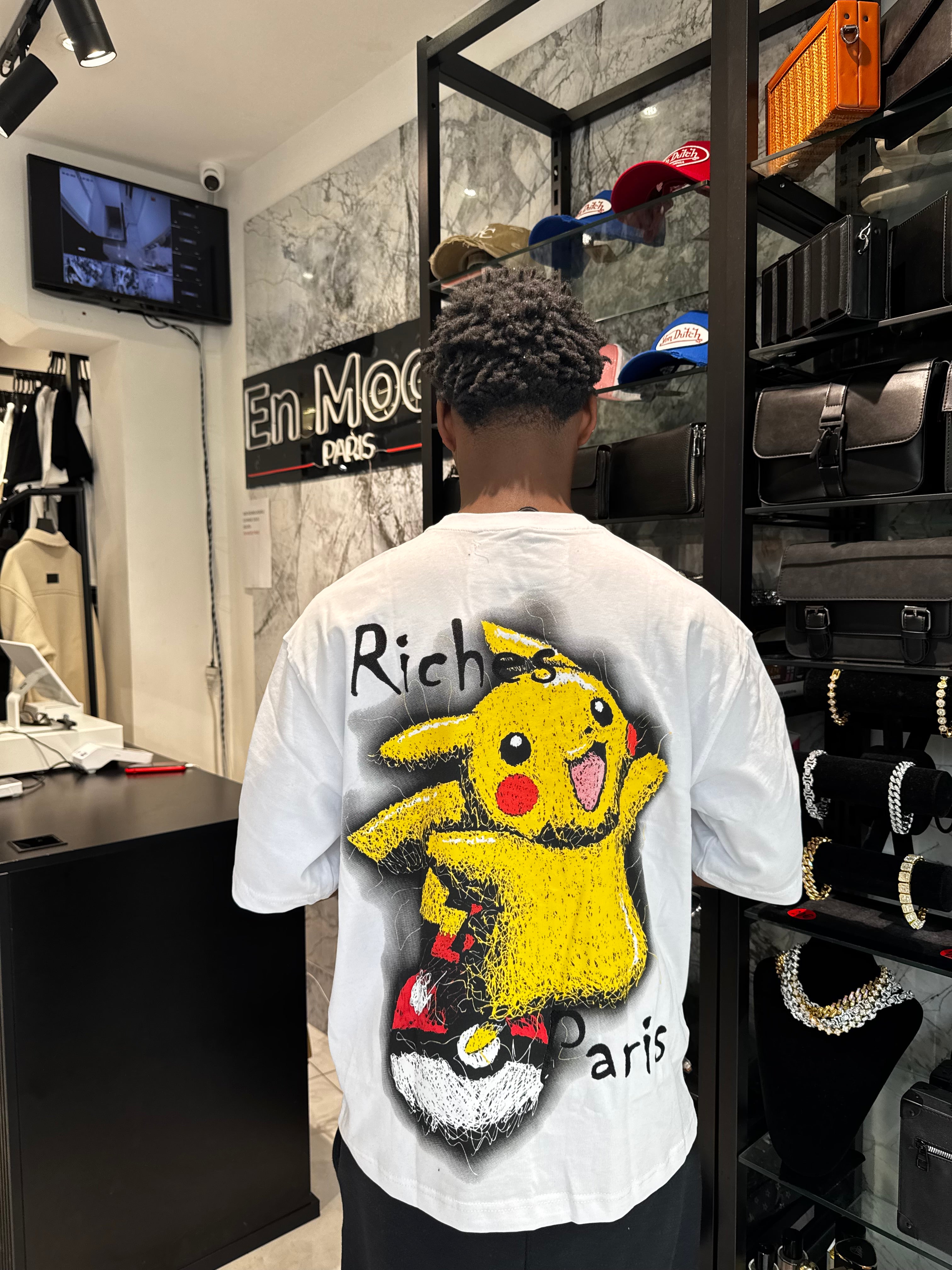 T-shirt Riches Paris Blanc 35