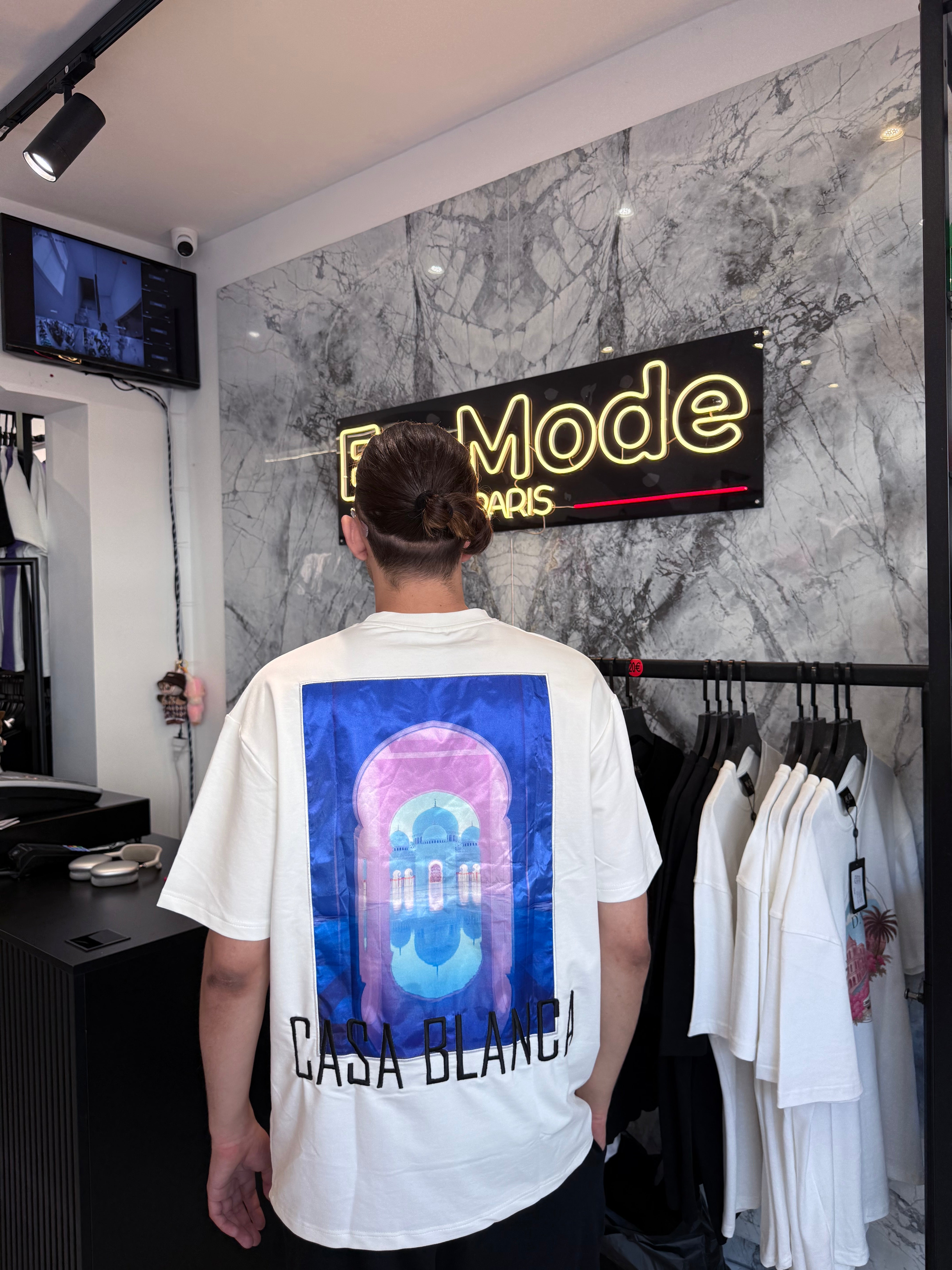 T shirt 2.0 Casa Blue White