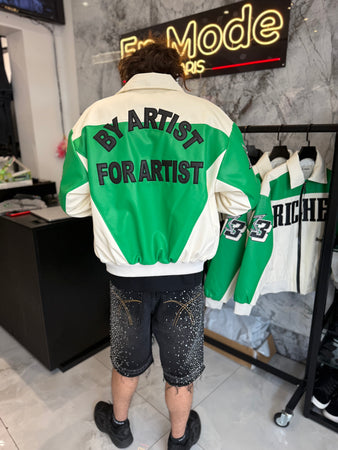 Bombers Vert Blanc + Short