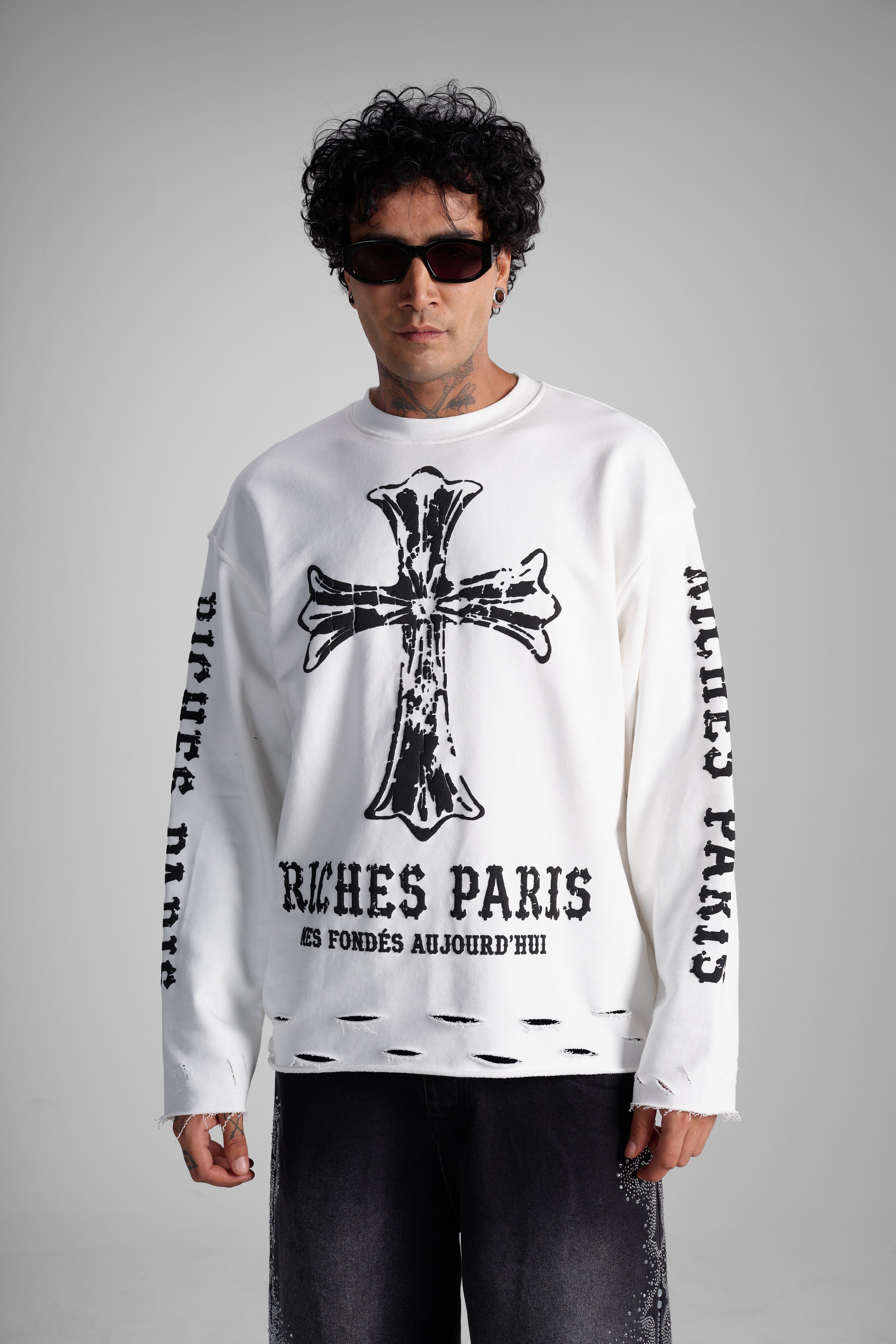 Long Sleeve Blanc