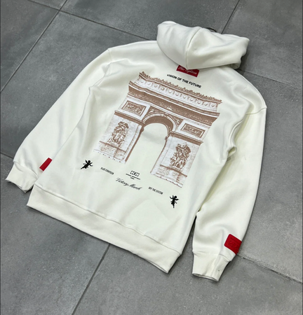 Sweat Arc de Triomphe Beige