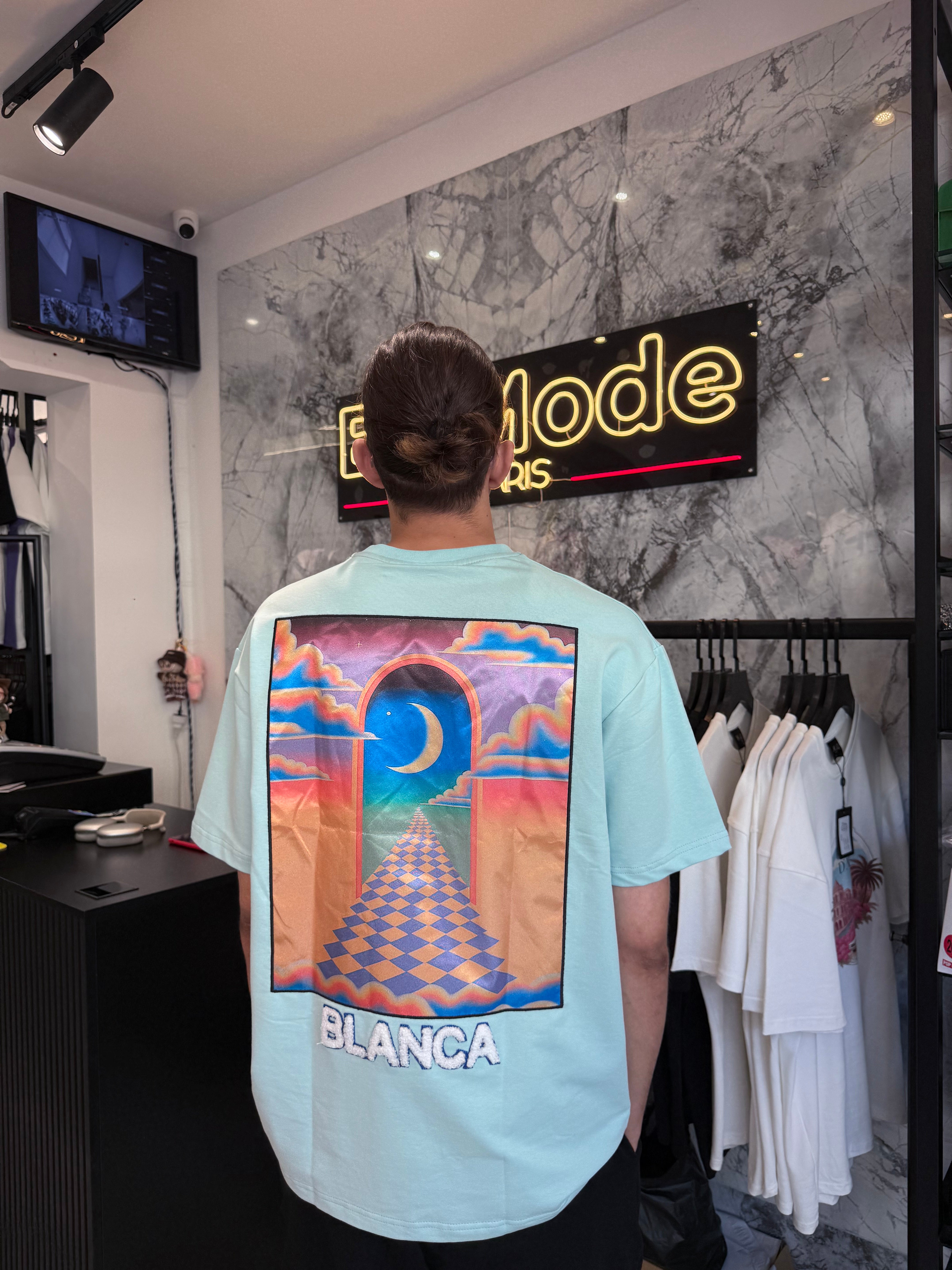 T shirt casa 2.0 Lune Bleu