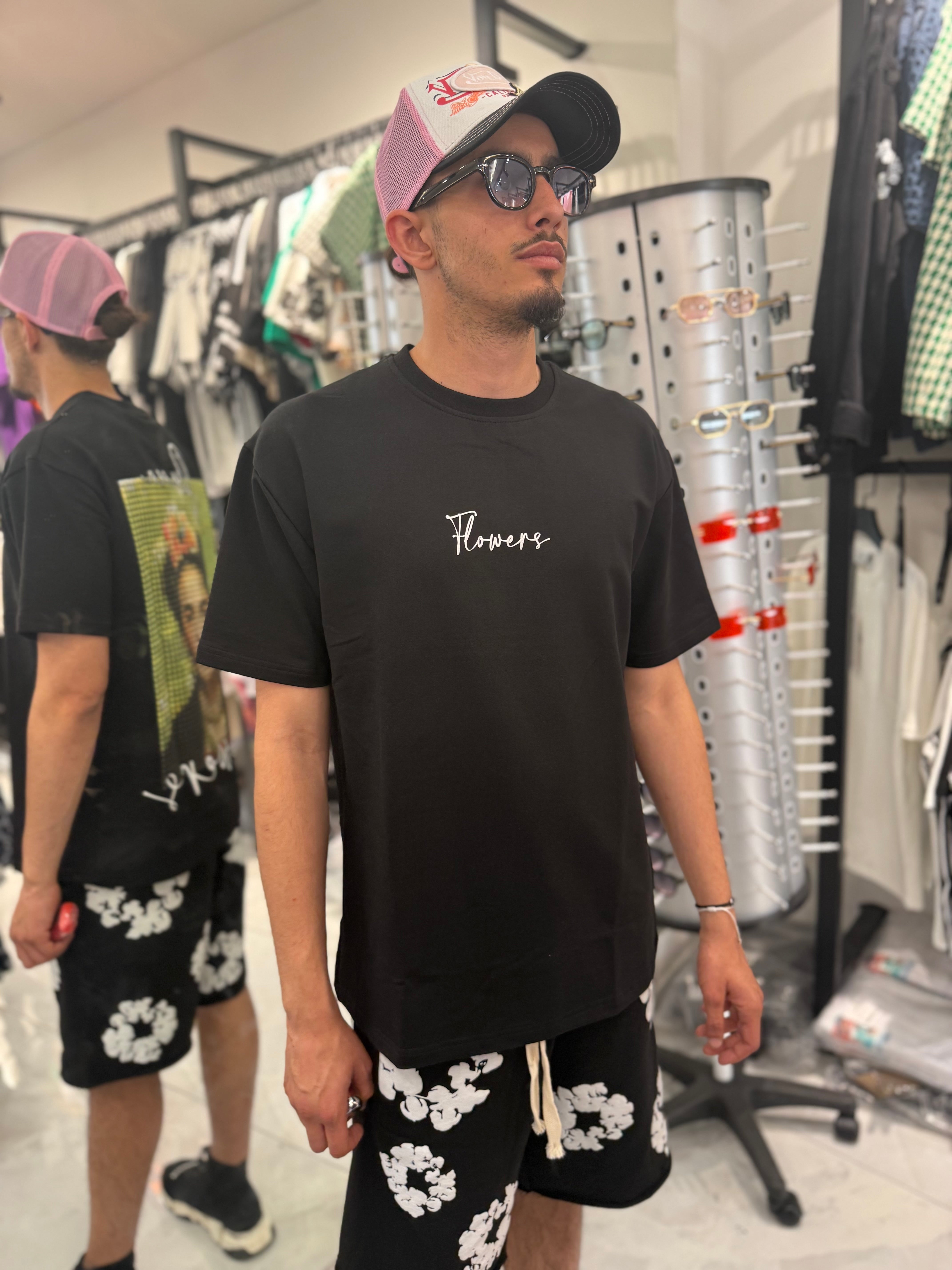 T Shirt Frida Kahlo Noir