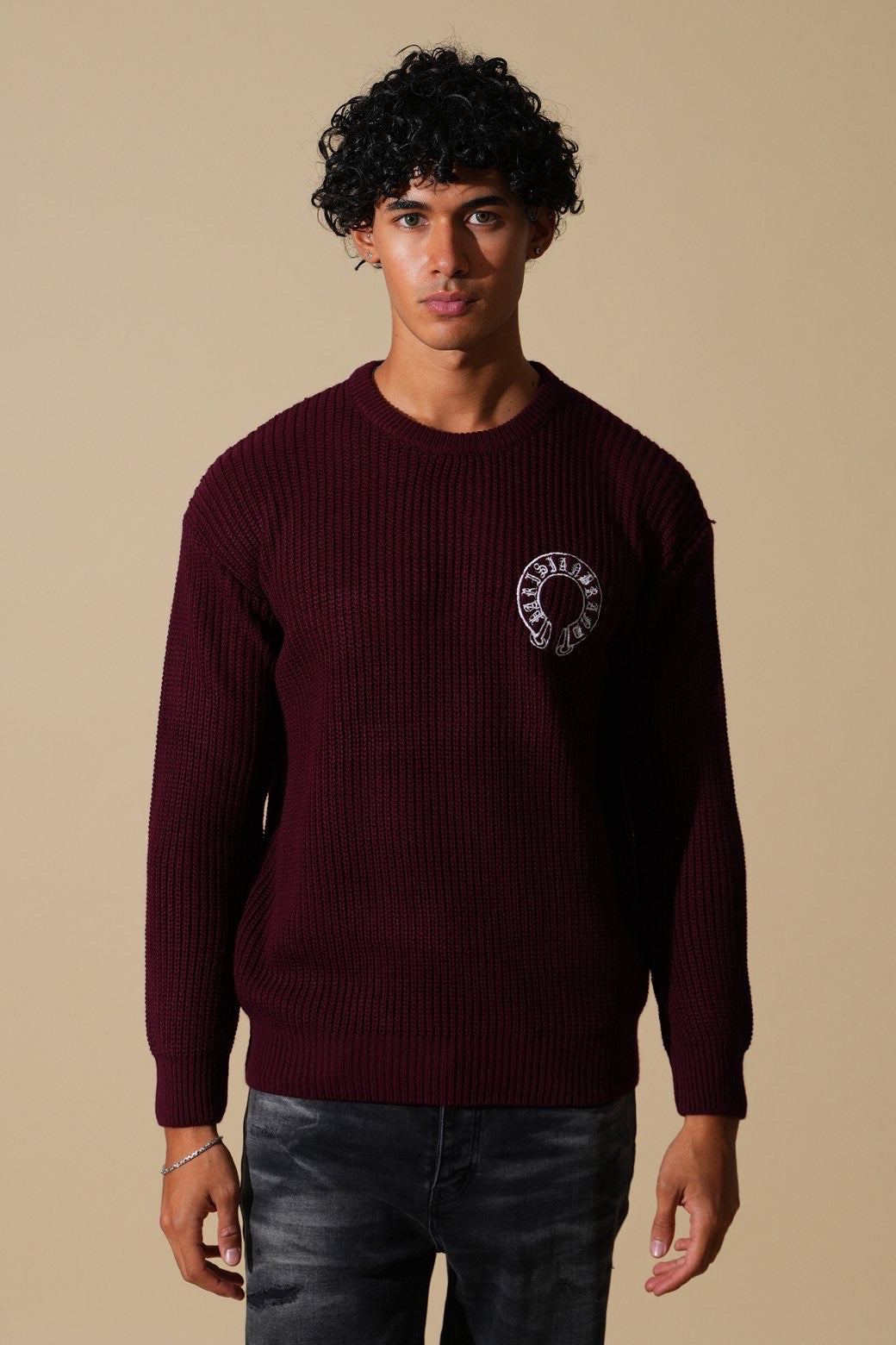 Pull Bordeaux
