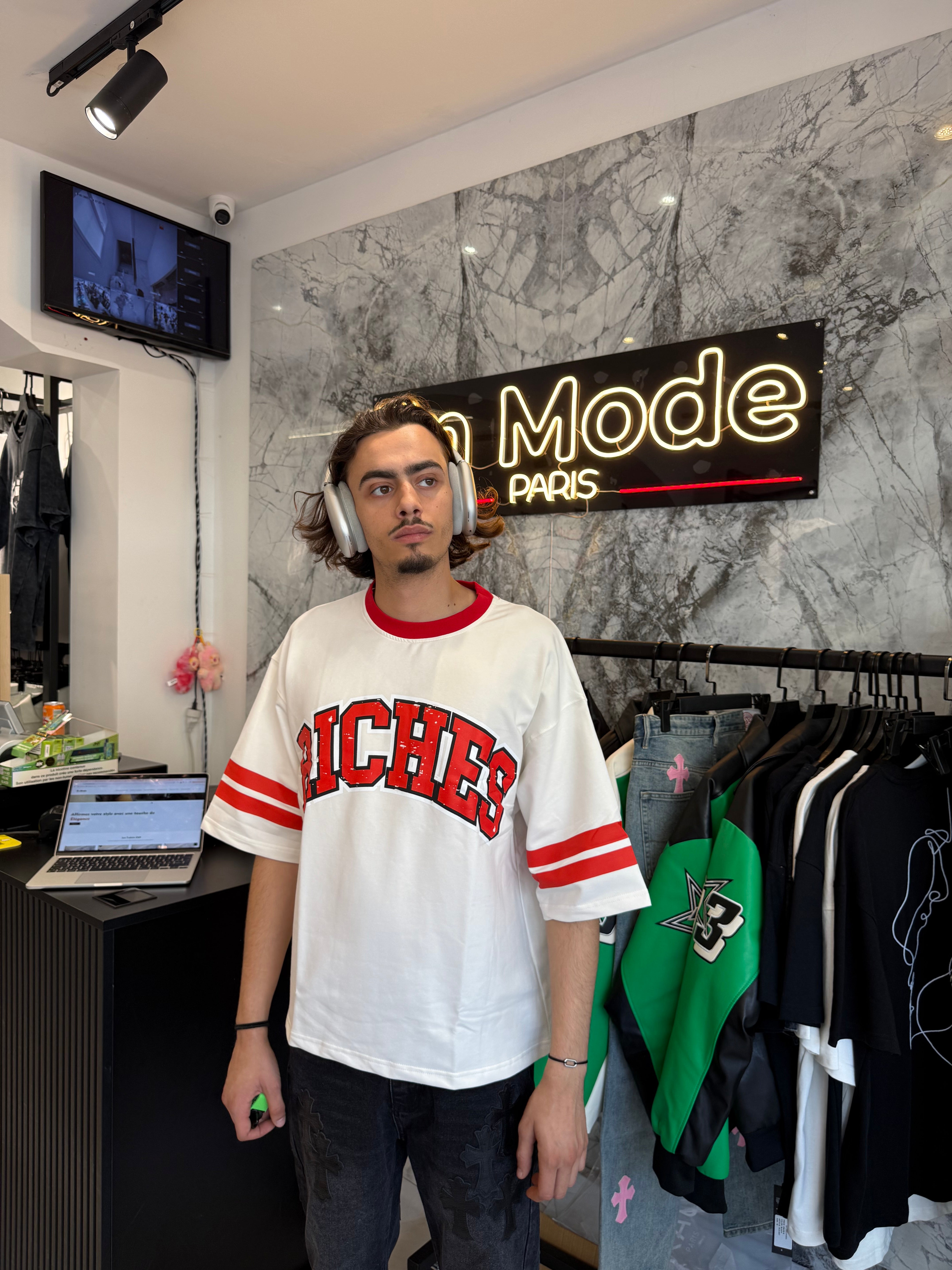 T shirt Boys Band Blanc