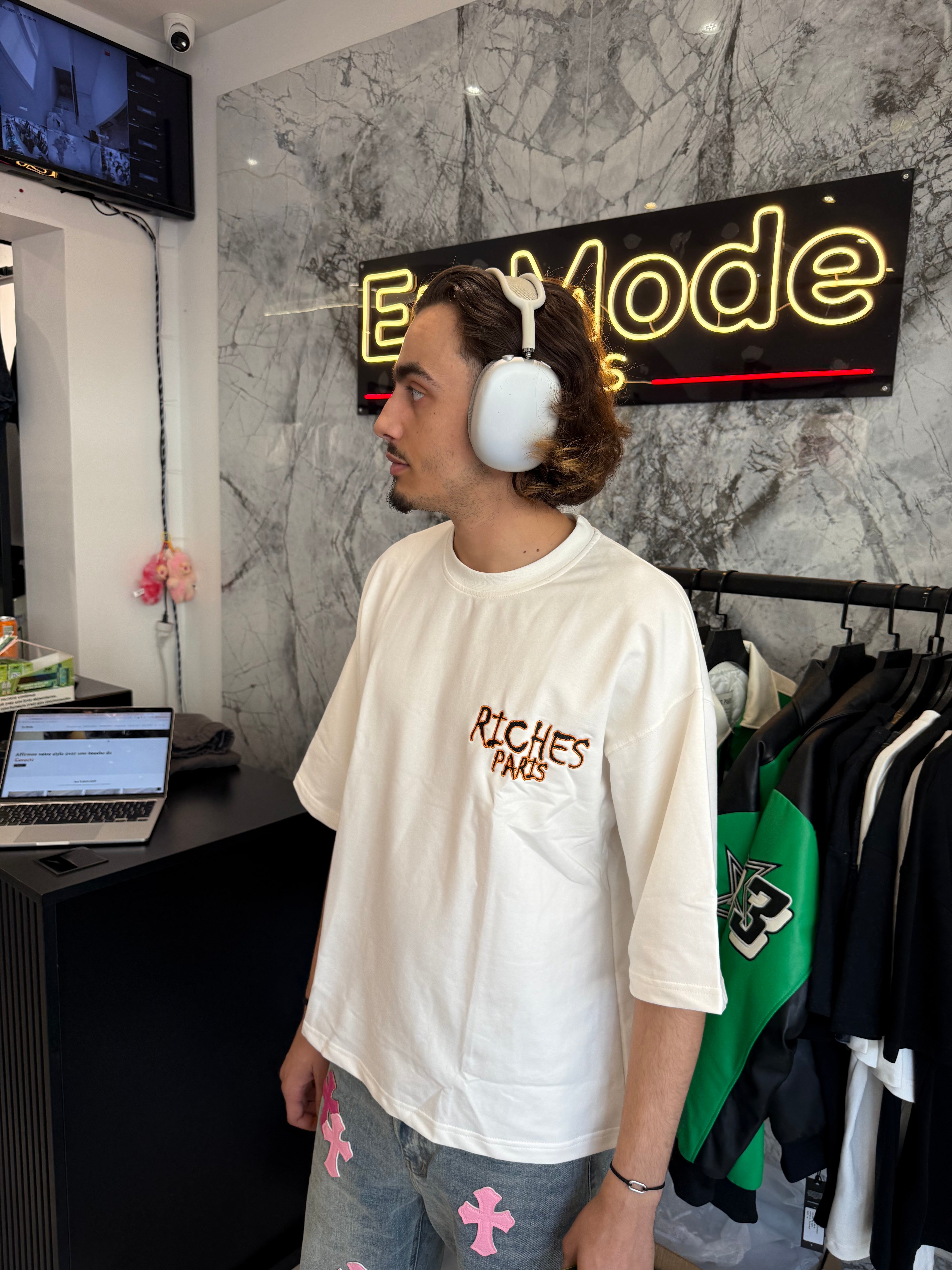 T shirt Dog Riches Paris