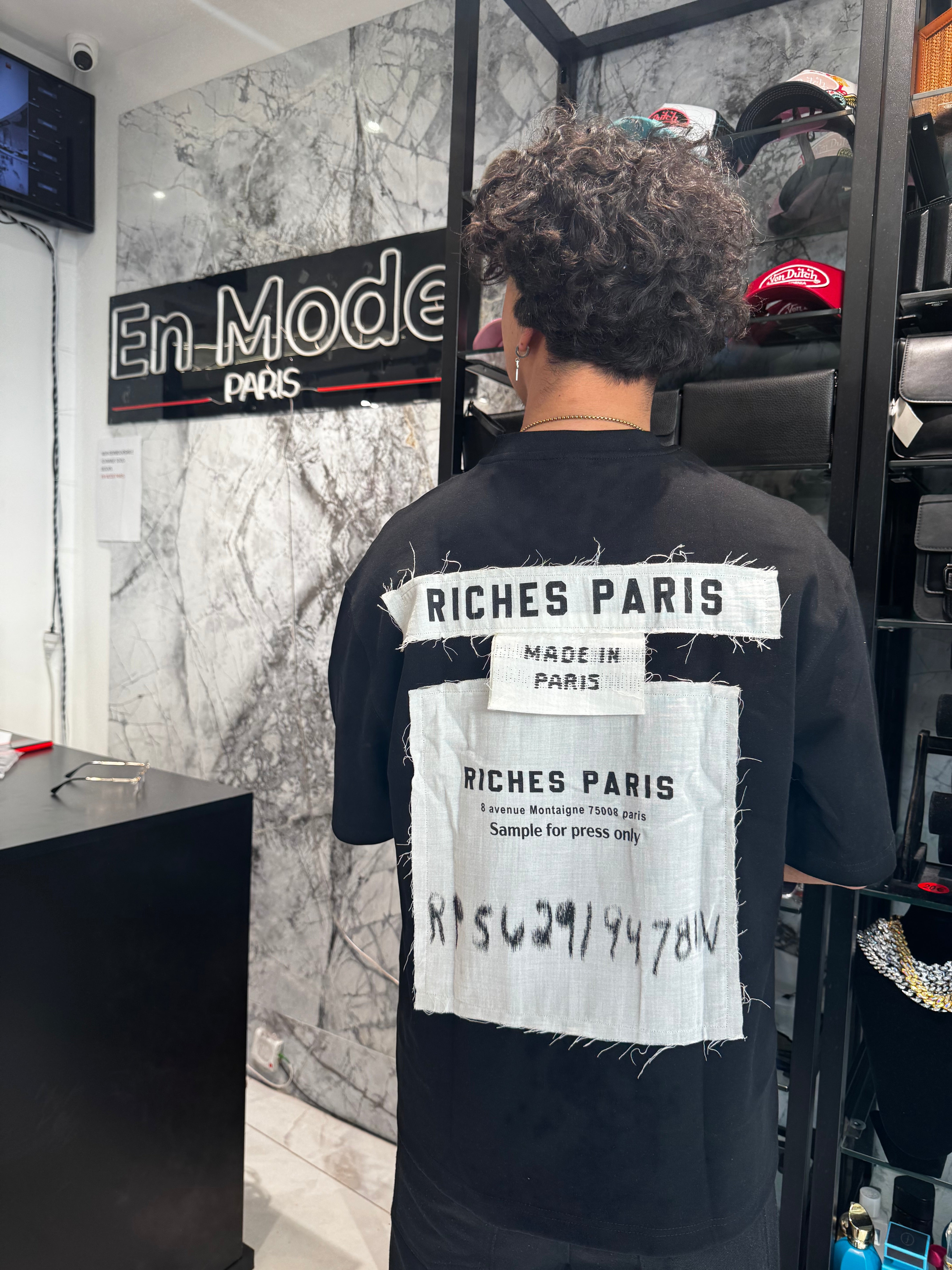 TEE shirt 06 Noir